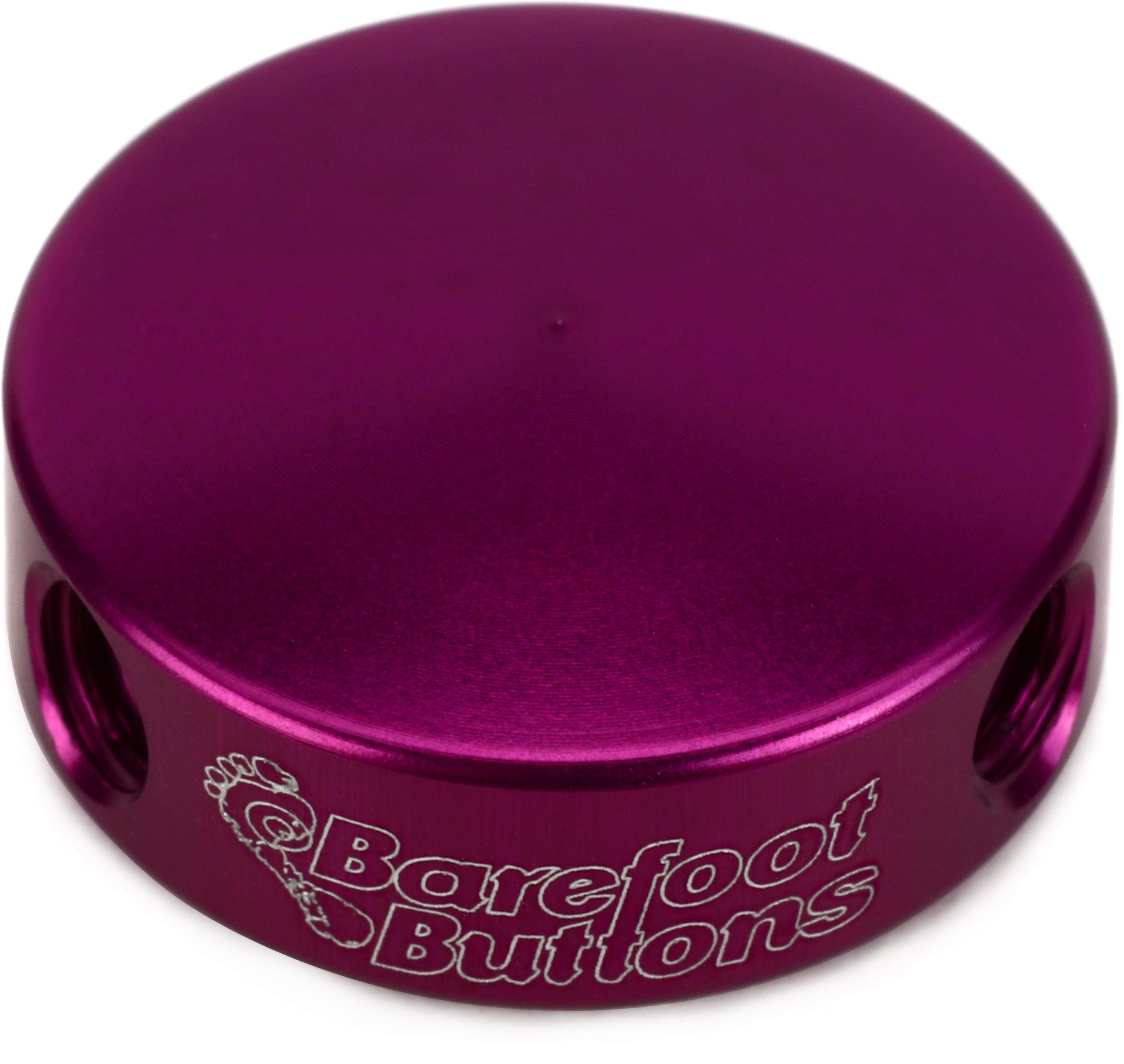 Barefoot Buttons V2 Mini Footswitch Cap - Black | Sweetwater