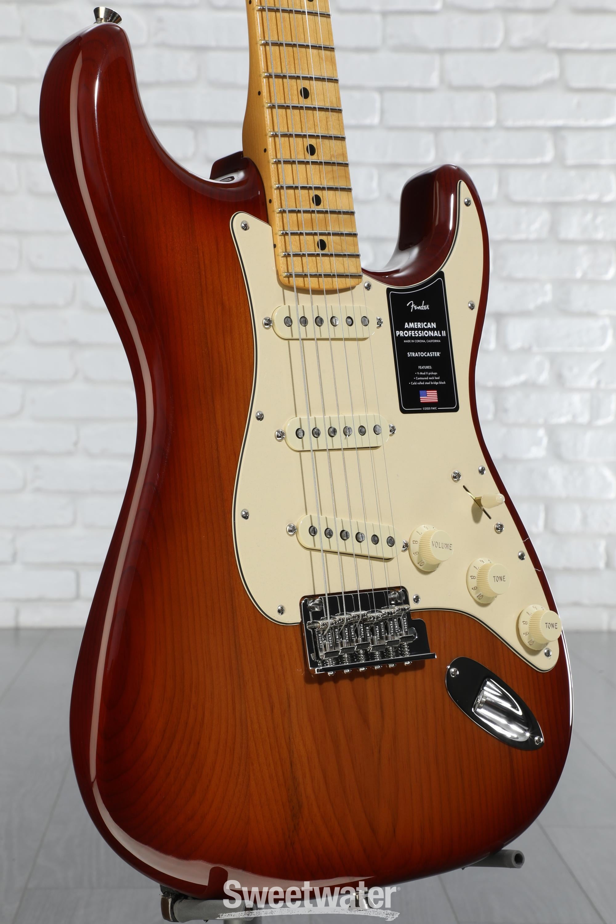 Fender American Professional II Stratocaster - Sienna Sunburst  