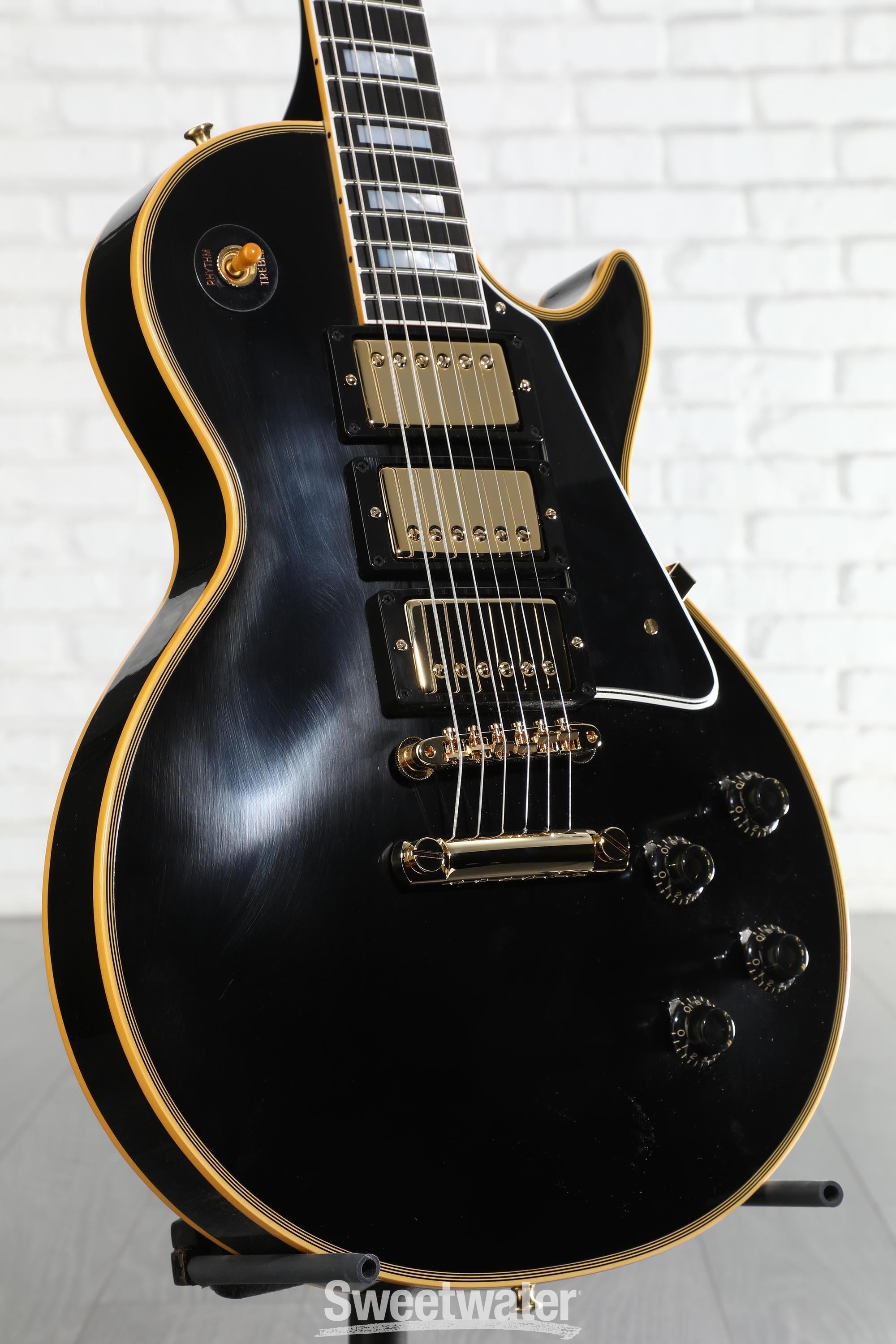 Gibson Custom 1957 Les Paul Custom Reissue Electric Guitar - Ebony
