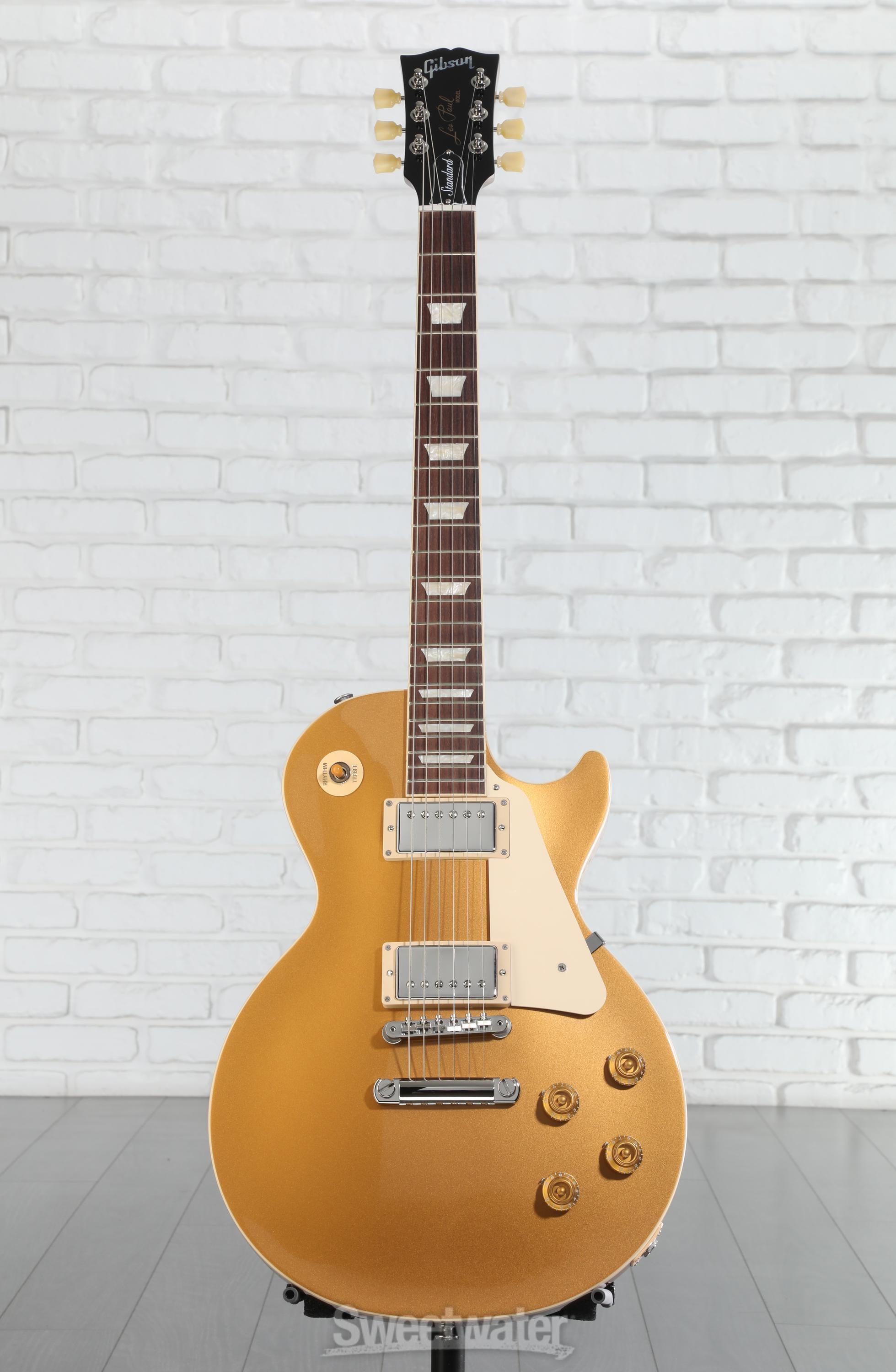 Gibson Les Paul Standard '50s Electric Guitar - Gold Top | Sweetwater