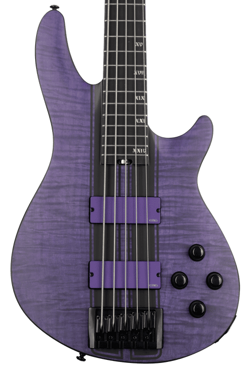 Schecter C-5 GT Bass - Satin Trans Purple