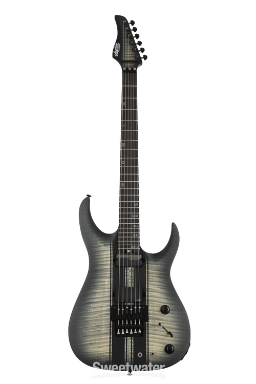 Schecter Banshee GT-6 FR S Electric Guitar - Satin Charcoal Burst