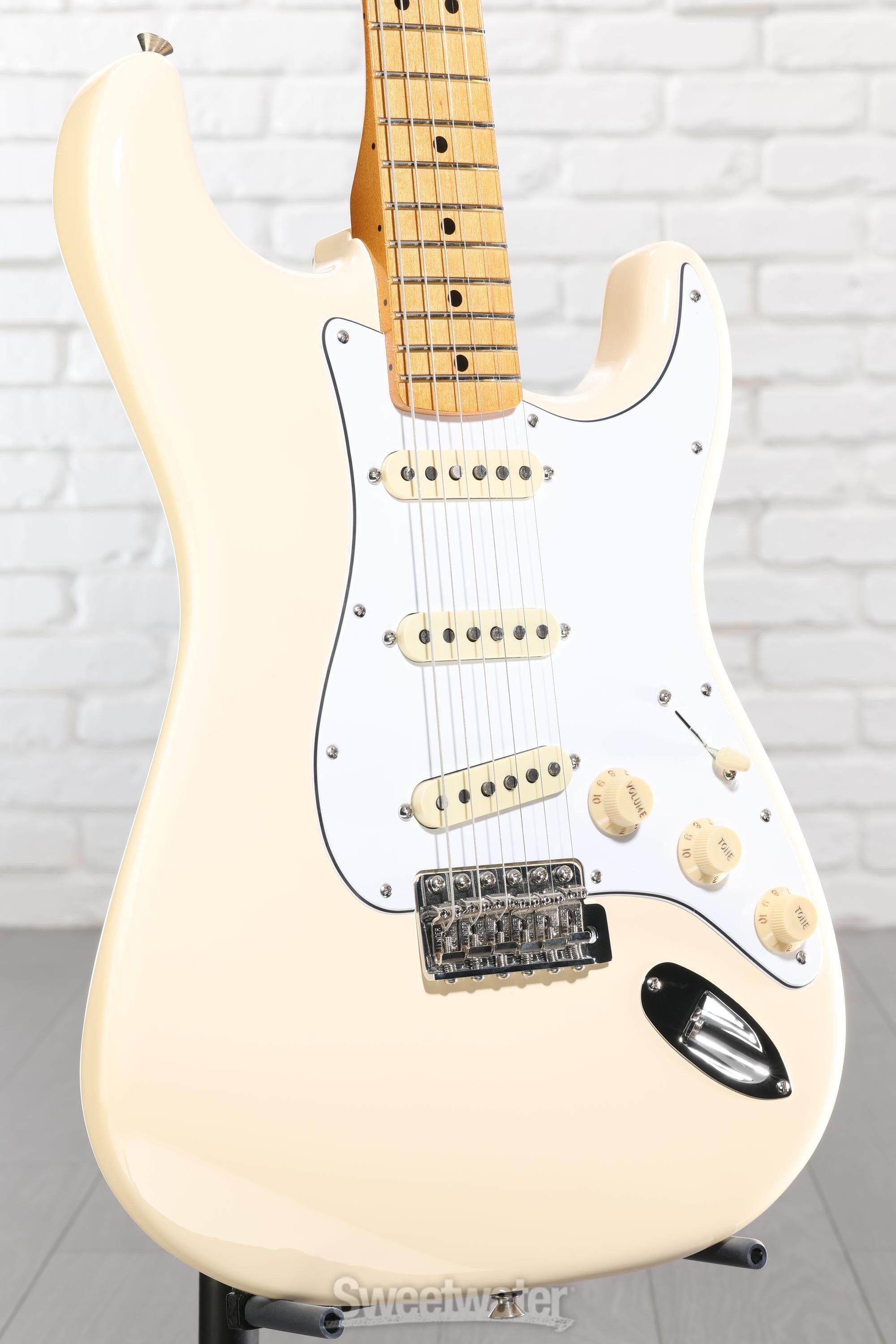 Fender Jimi Hendrix Stratocaster - Olympic White with Maple