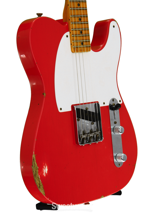 ★Custom Oder Relic FiestaRedTelecaster ★ Fender Custom Shop 1956 Time Machine Journeyman Relic