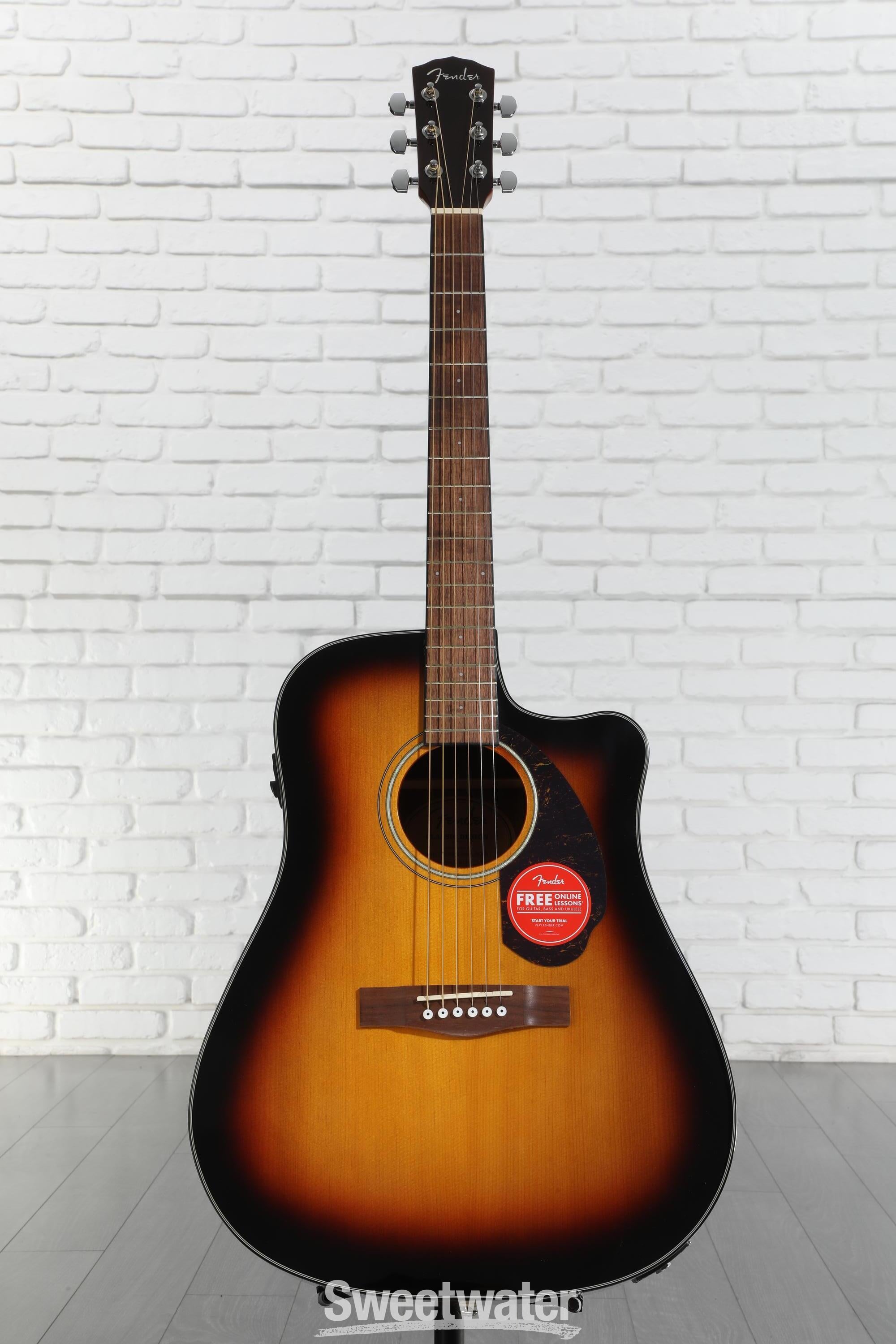 Fender CD-140SCE Dreadnought Acoustic-Electric Guitar