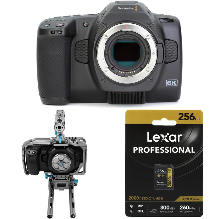 Blackmagic Design Pocket Cinema Camera 6K Pro — Pro Photo Supply