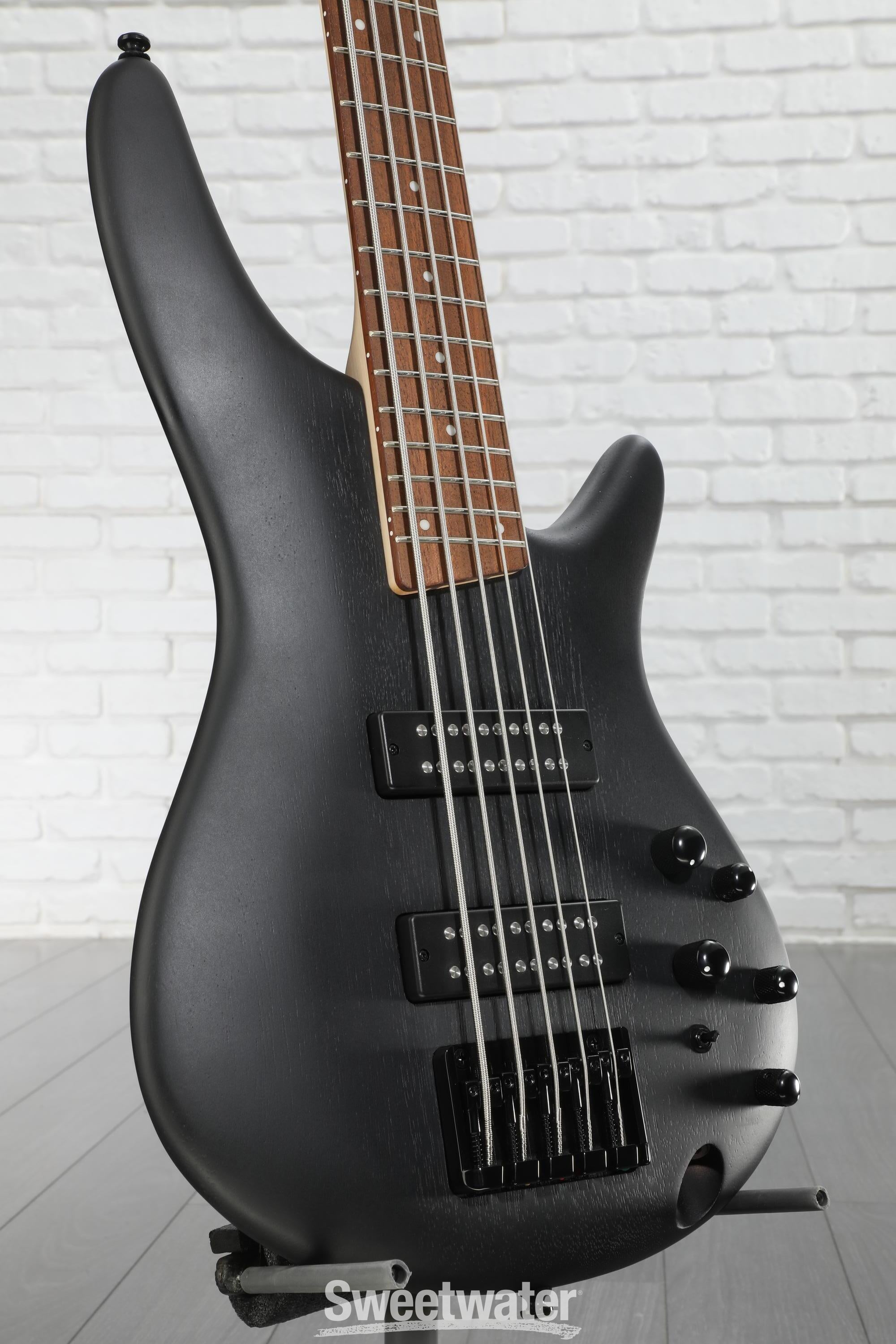 Ibanez Standard SR305E Bass Guitar - Weathered Black | Sweetwater