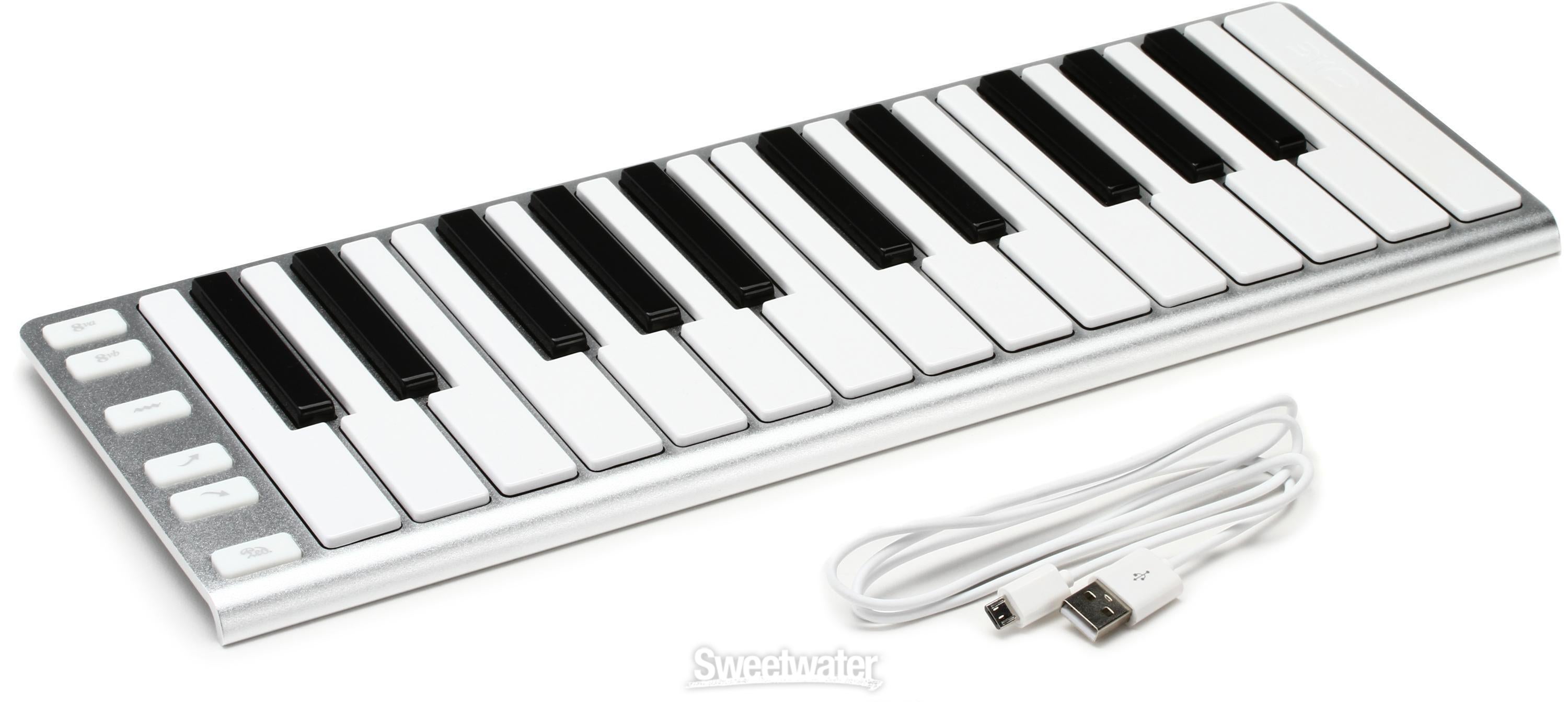 【大人気即納】CME PRO 25鍵 薄型ワイヤレスBluetooth MIDIキーボード Xkey Air 25(ソフトケース付-3千円相当) MIDIキーボード、コントローラー