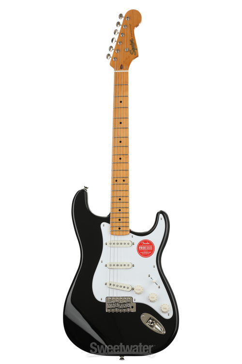 Squier Classic Vibe '50s Stratocaster - Black | Sweetwater