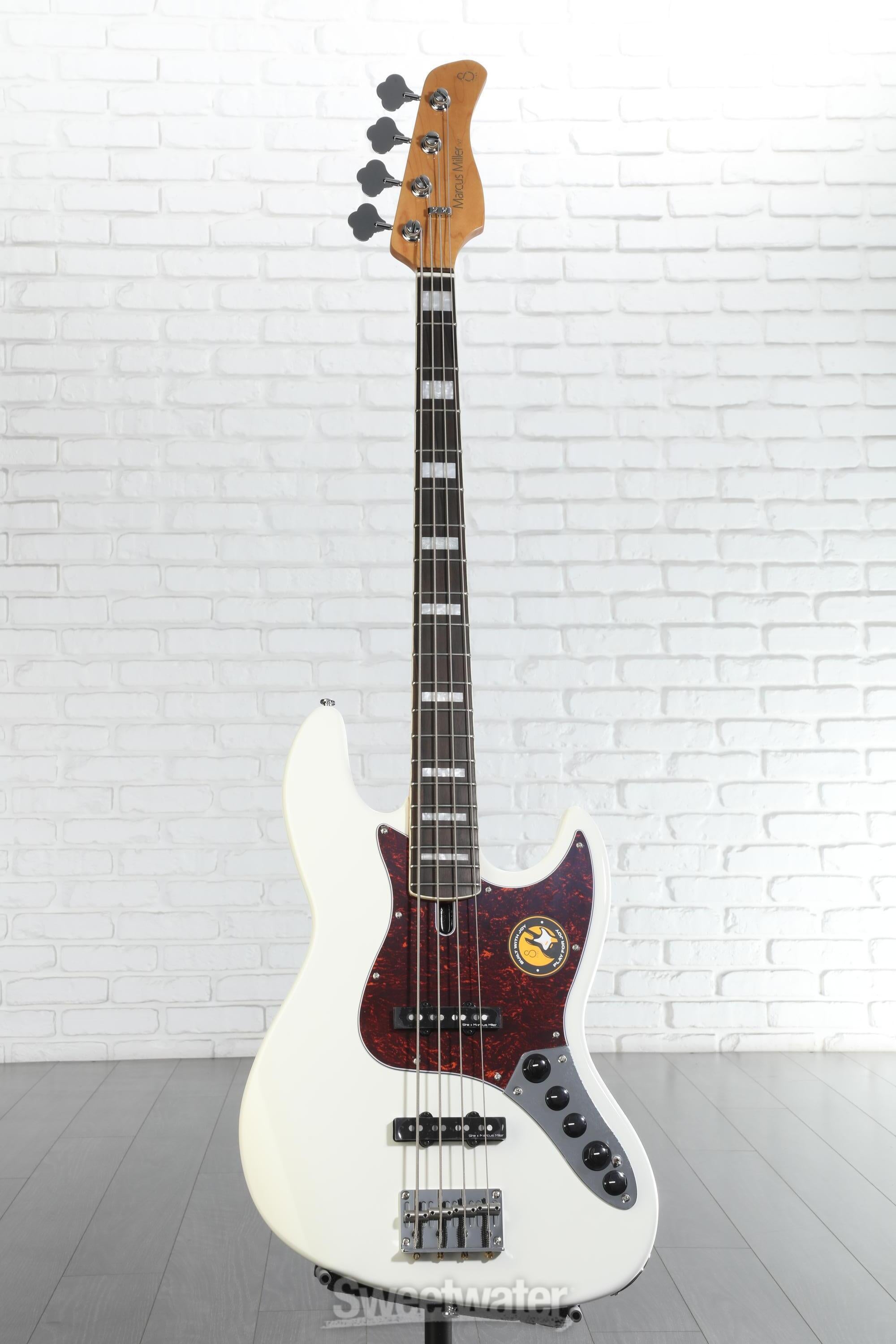 Sire Marcus Miller V7 Alder 4-string Bass Guitar - Antique White