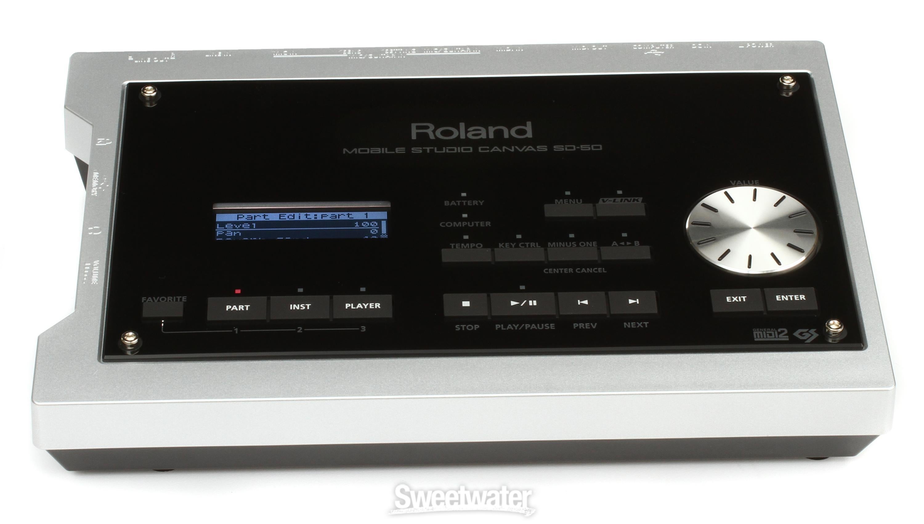 Roland SD-50 Sound Canvas Reviews | Sweetwater