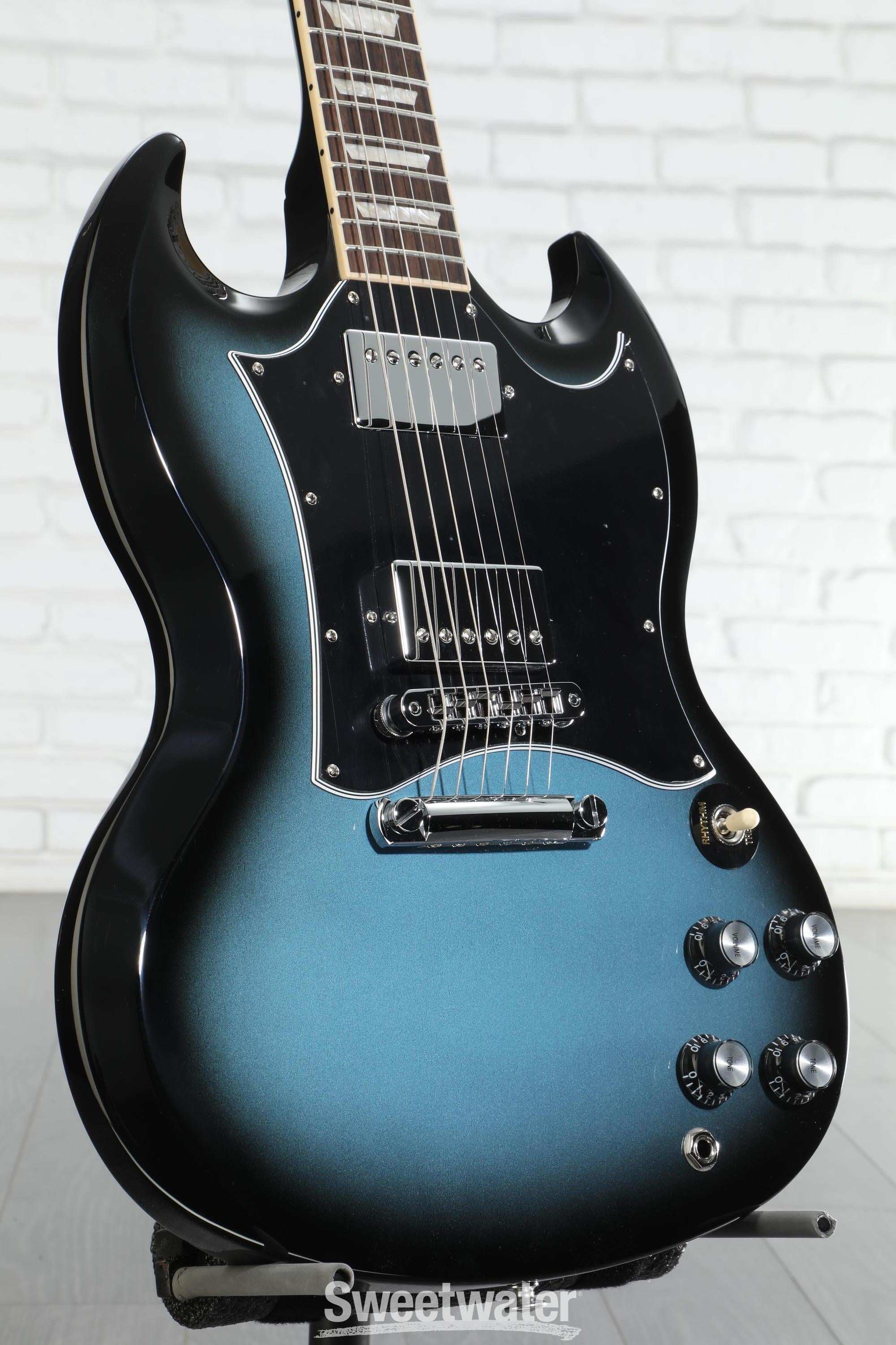 Gibson SG Standard Electric Guitar - Pelham Blue Burst