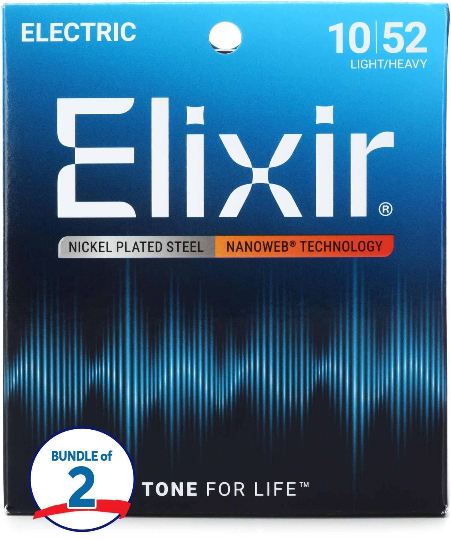 X-Citer 音質向上 maximizer Elixir Strings 12077 Nanoweb Electric Guitar Strings - .010