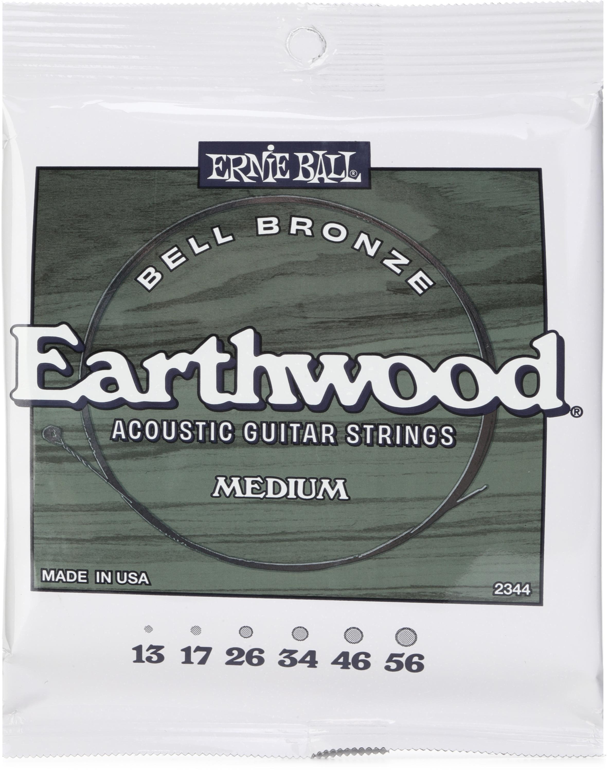 Ernie Ball Earthwood Bell Bronze Acoustic Guitar Strings