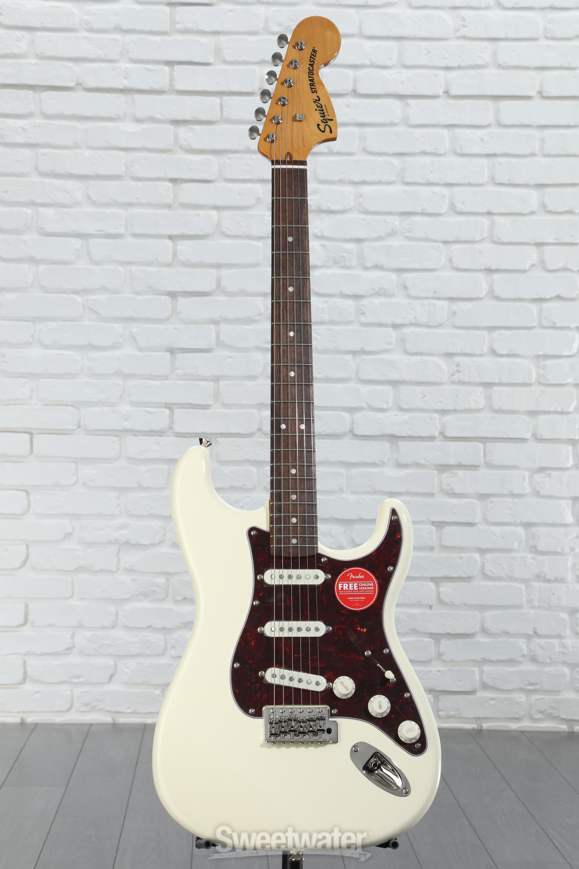 ギター Squier Classic Vibe 70s Stratocaster LH Squier Classic Vibe '70s Stratocaster - Olympic White