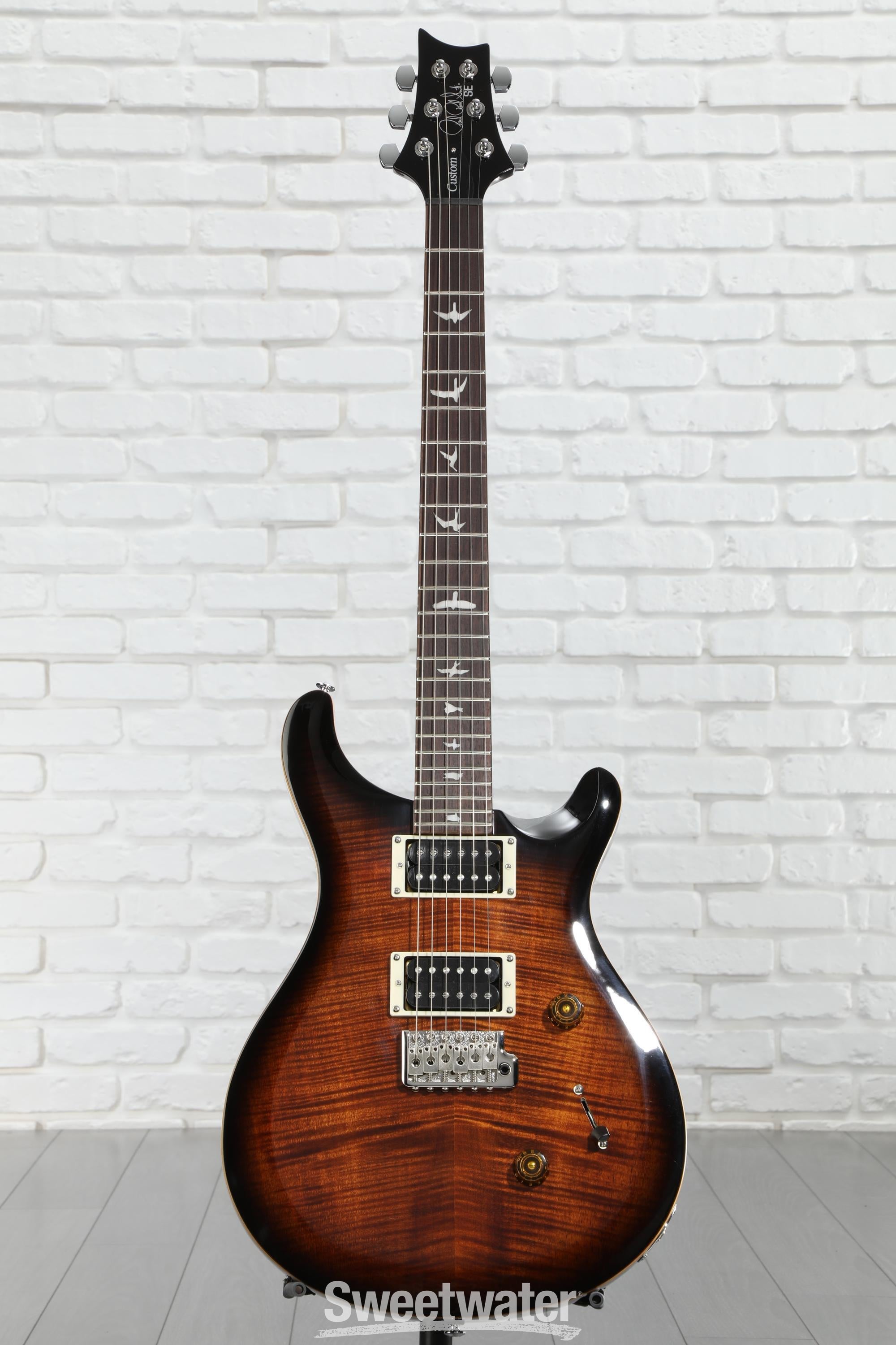 ギター Paul Reed Smith(PRS)SE Custom 24 PRS SE Custom 24 Electric Guitar - Black Gold Sunburst