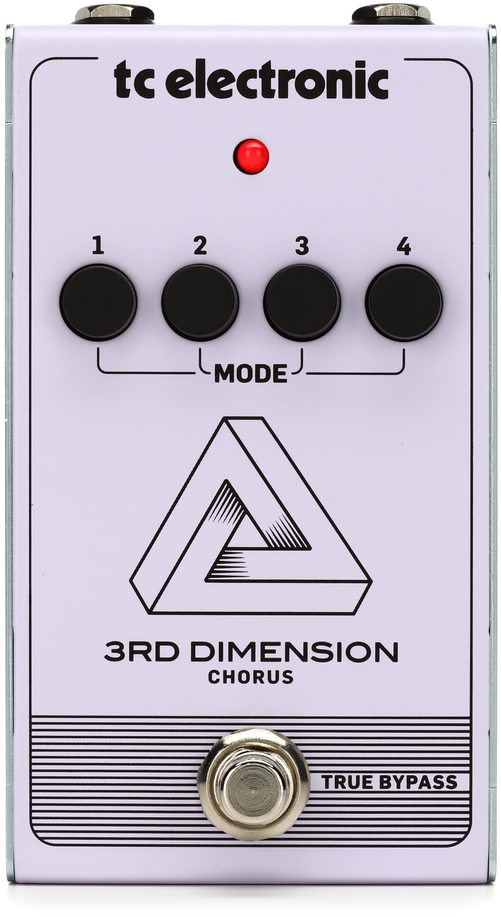 Bundled Item: TC Electronic 3rd Dimension Chorus Pedal