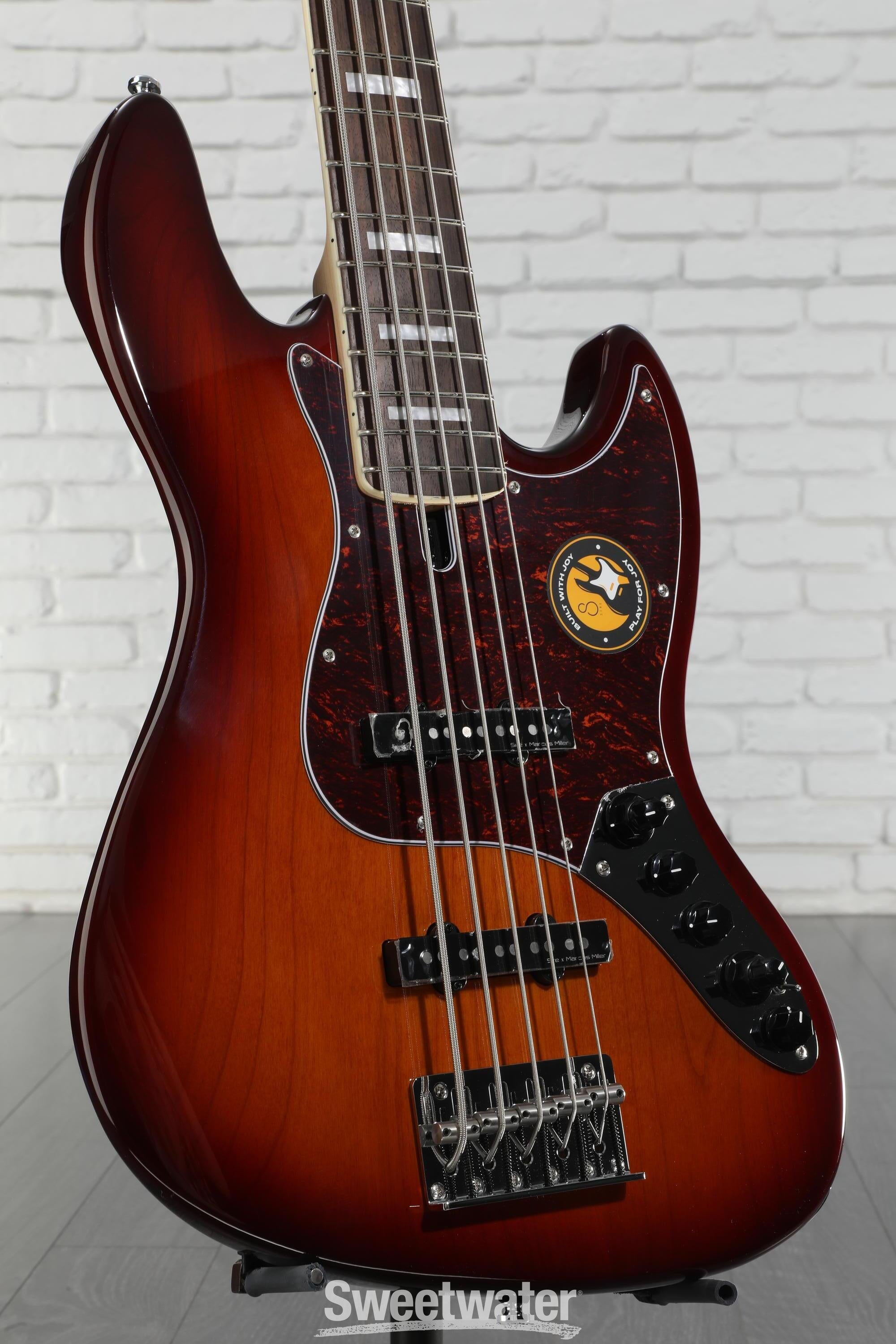 ベース Sire V7 alder 5st Generation Sire Marcus Miller V7 Alder 5-string Bass Guitar - Tobacco