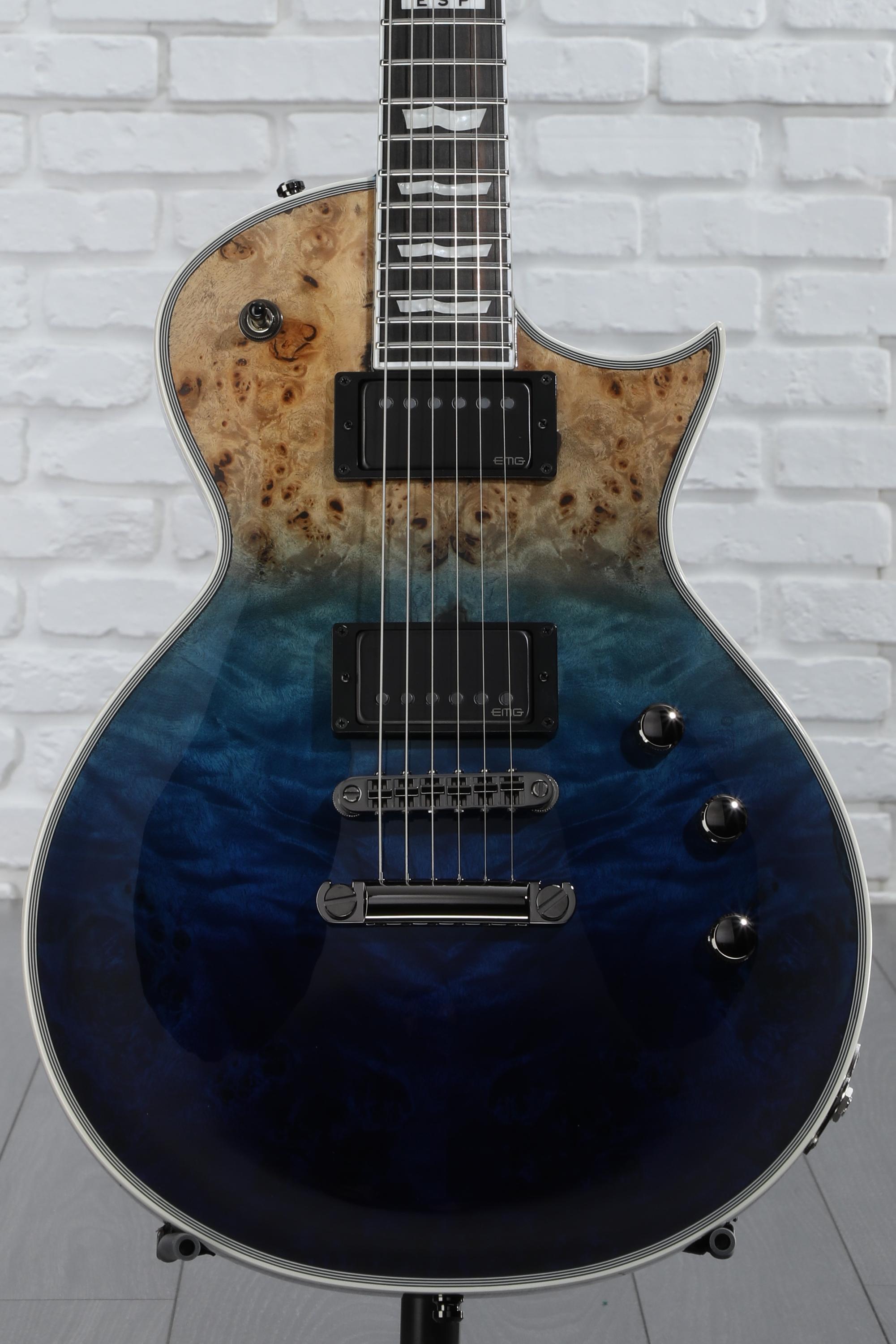 ESP E-II Eclipse - Blue Natural Fade | Sweetwater