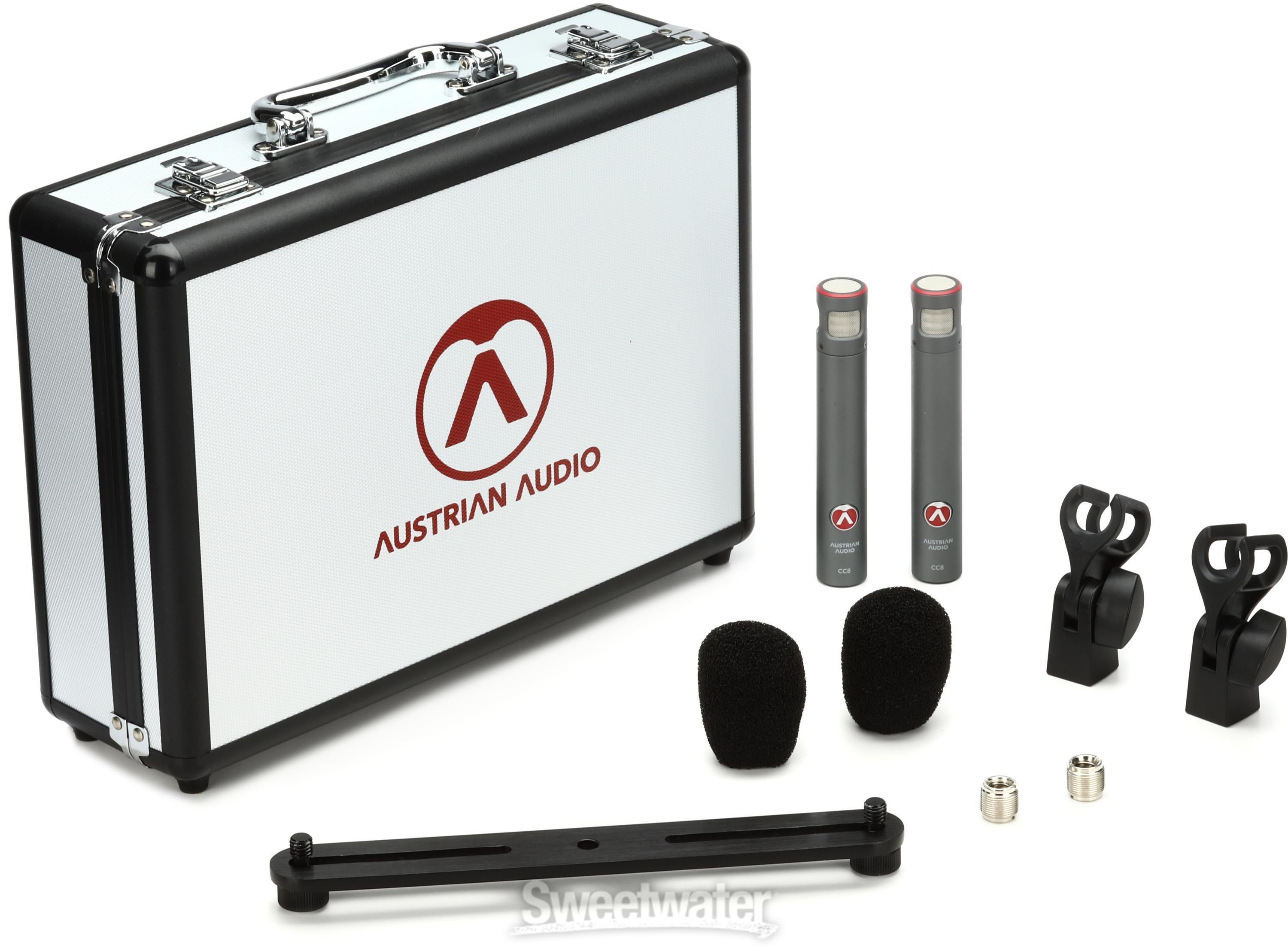 Austrian Audio CC8 Small-diaphragm Condenser Microphone - Stereo Set |  Sweetwater