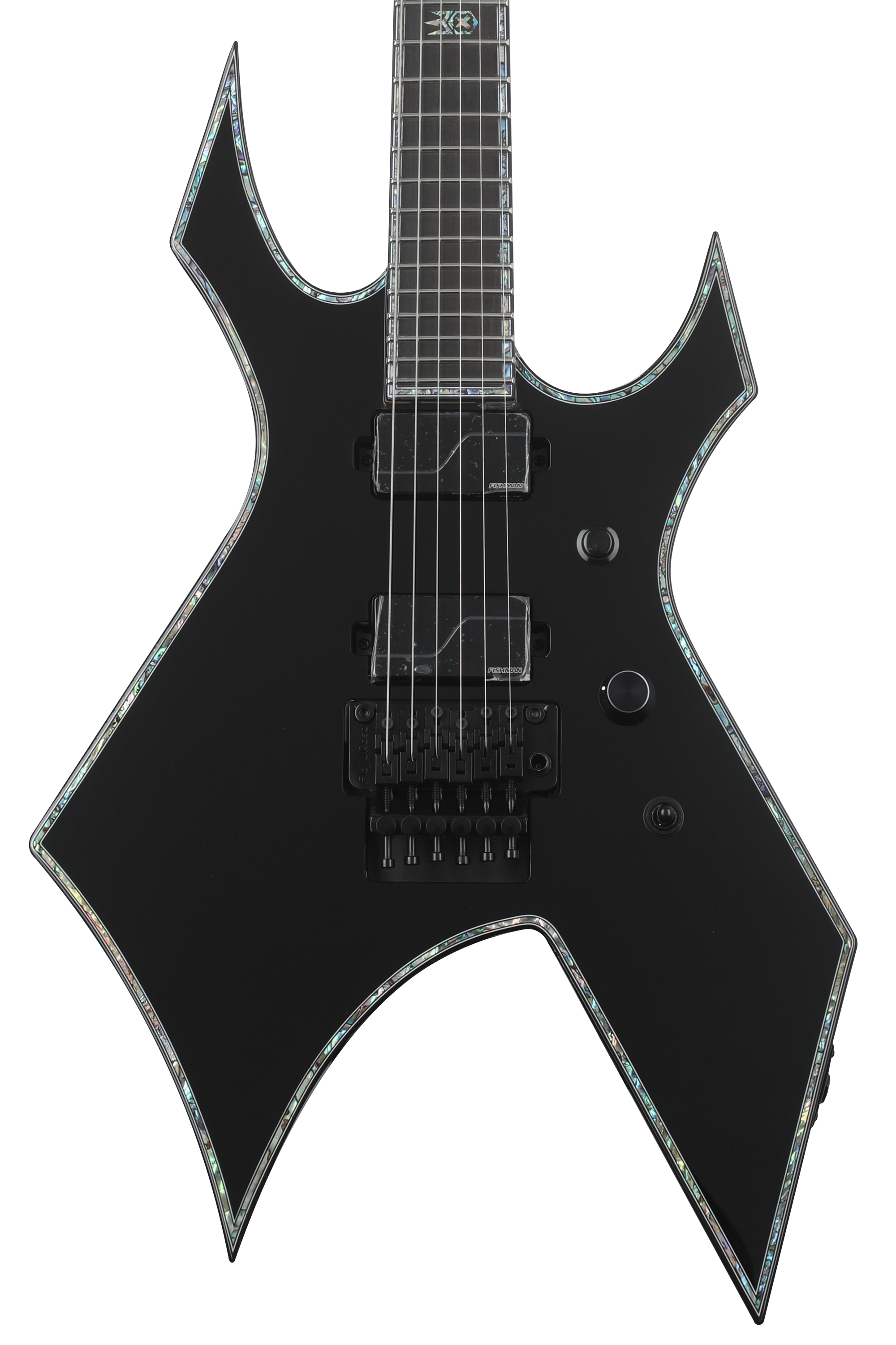 B.C. Rich Warlock Extreme with Floyd Rose Electric Guitar - Black Onyx