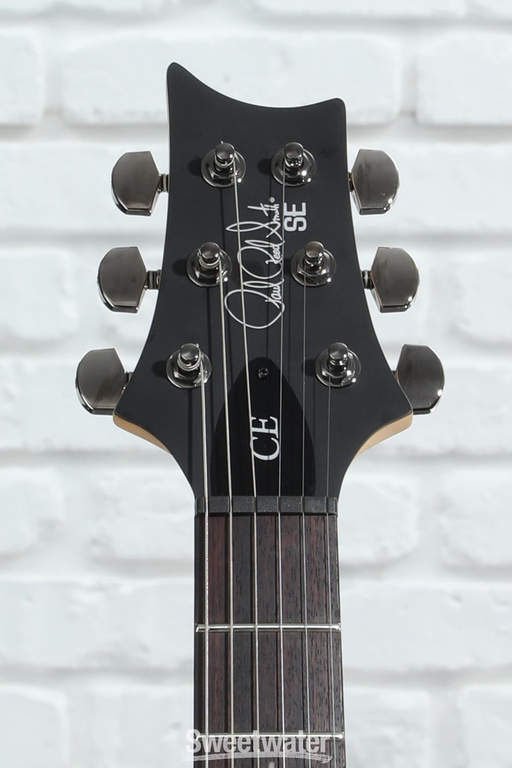 PRS SE Sandblasted CE 24 Electric Guitar - Sandblasted White, Limited Edition