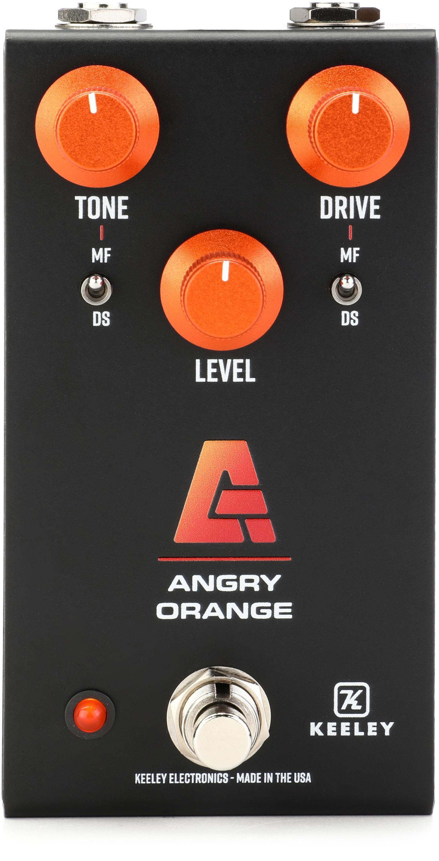 Bundled Item: Keeley Angry Orange Distortion and Fuzz Pedal