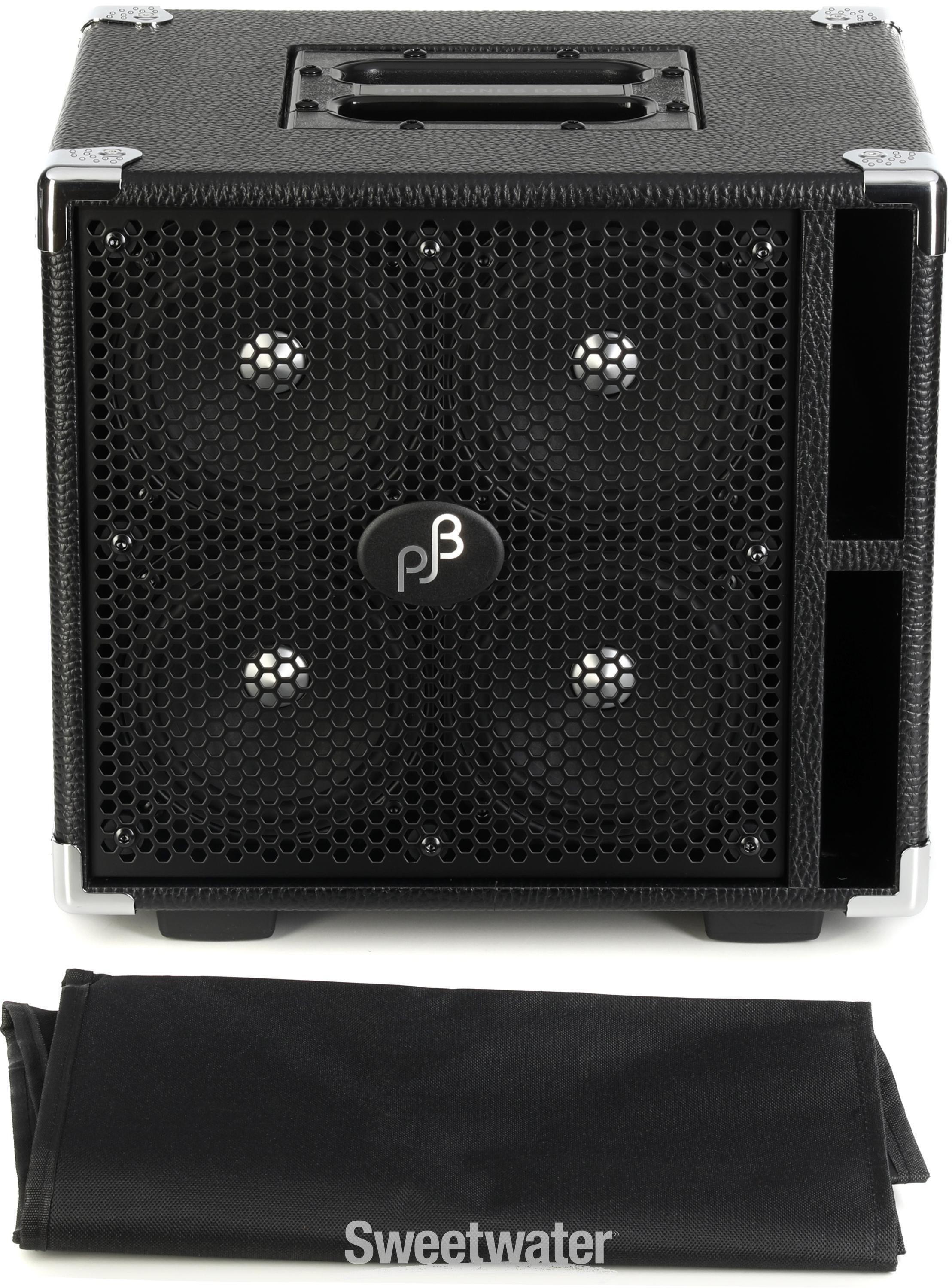 Phil Jones Bass Compact 4 4 x 5-inch 400-watt Bass Cabinet - Black