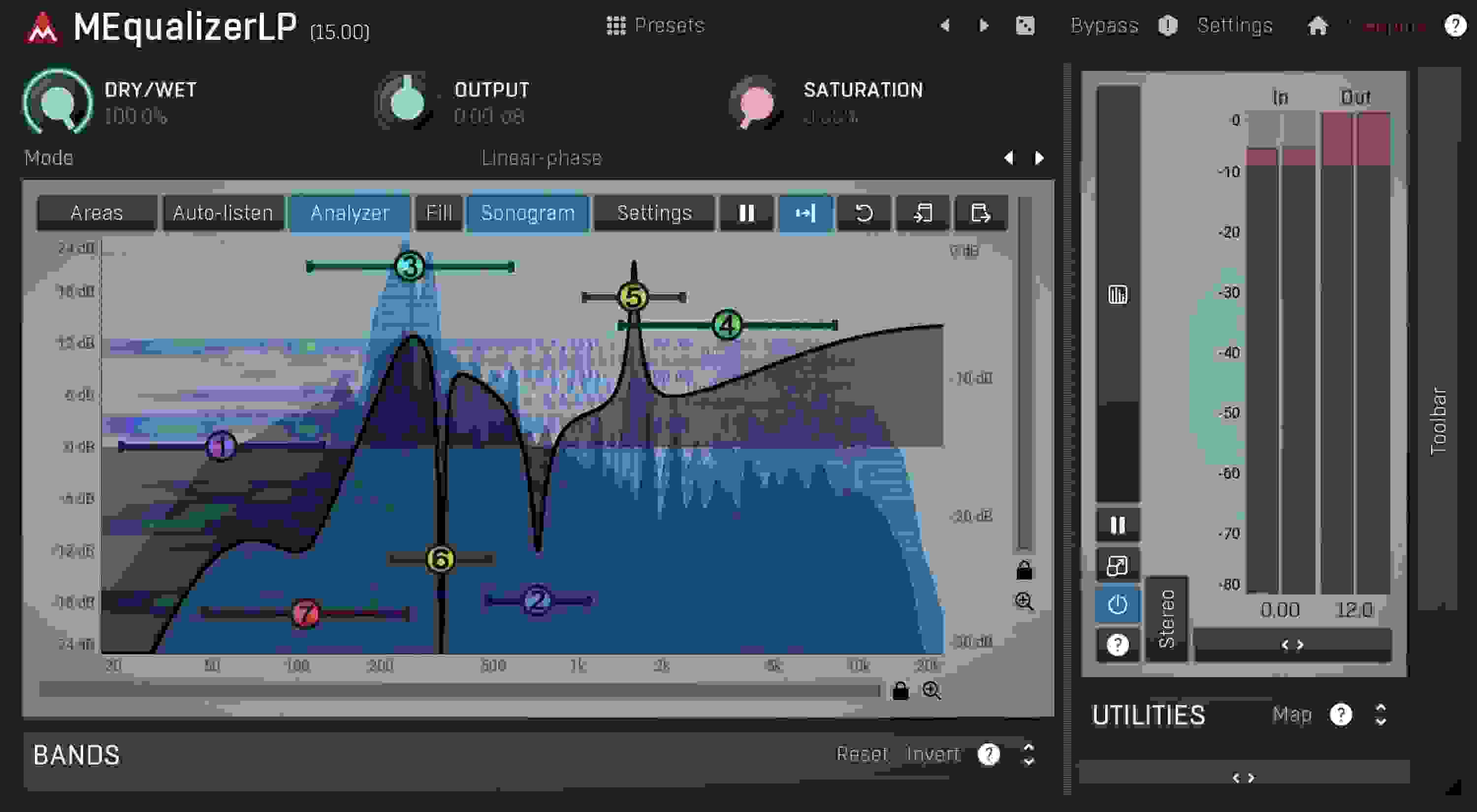 MeldaProduction MEqualizerLP Linear-phase Equalizer Plug-in | Sweetwater