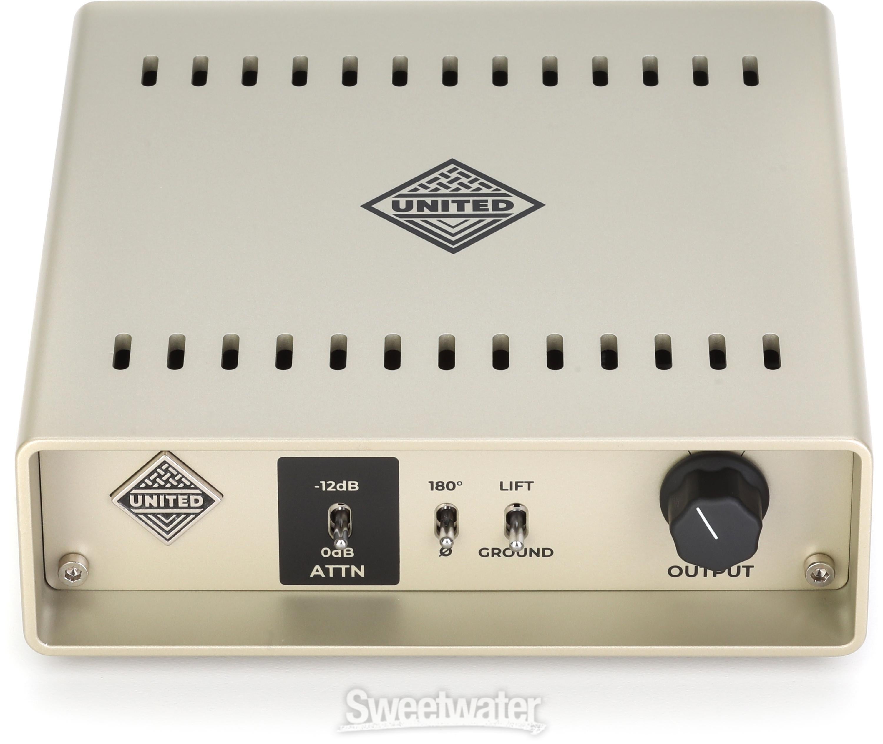United Studio Technologies Vintage Direct DI Box | Sweetwater United Studio Technologies Vintage Direct DI Box | Sweetwater