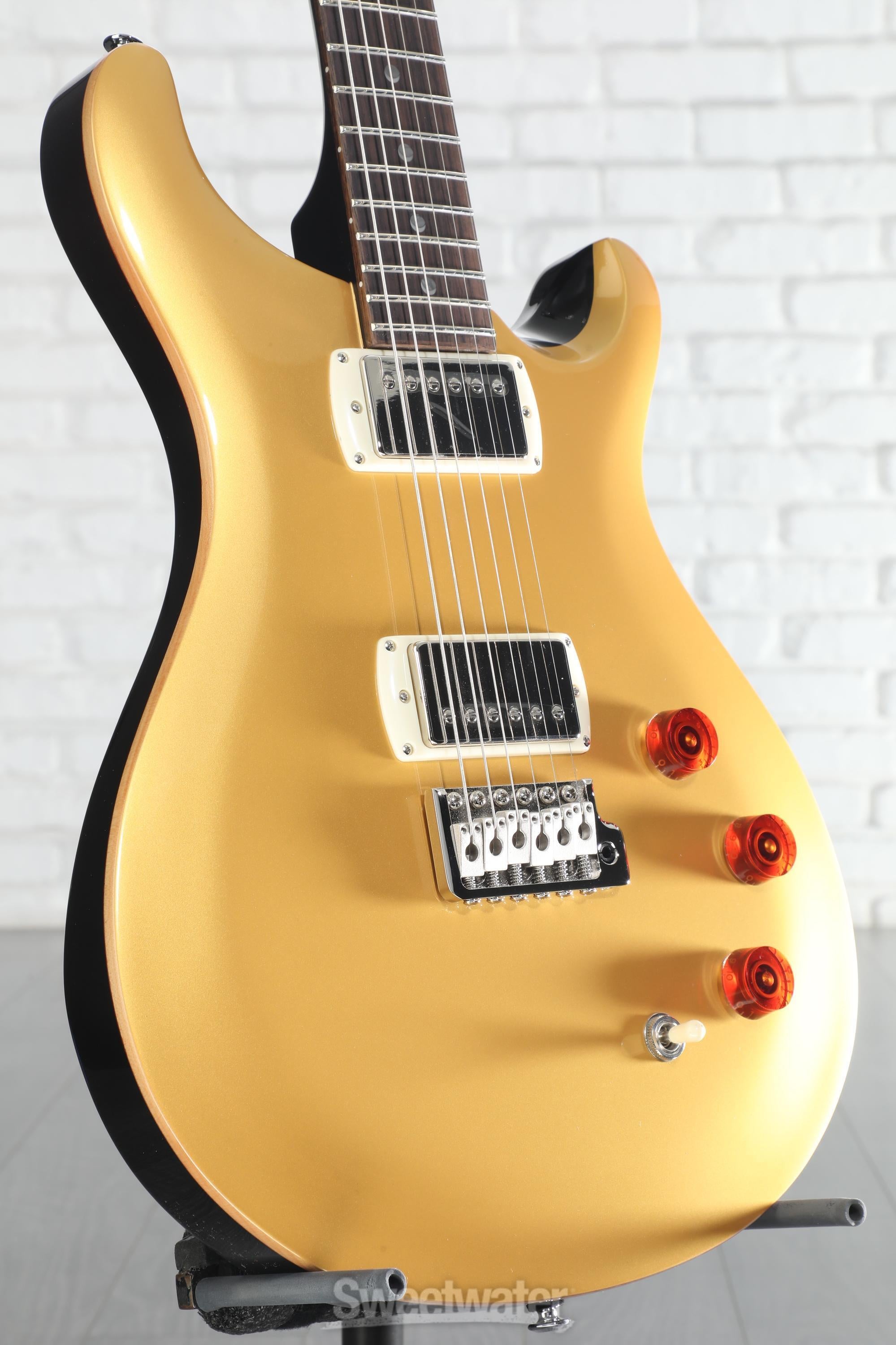 PRS SE DGT David Grissom Solidbody Electric Guitar - Gold Top