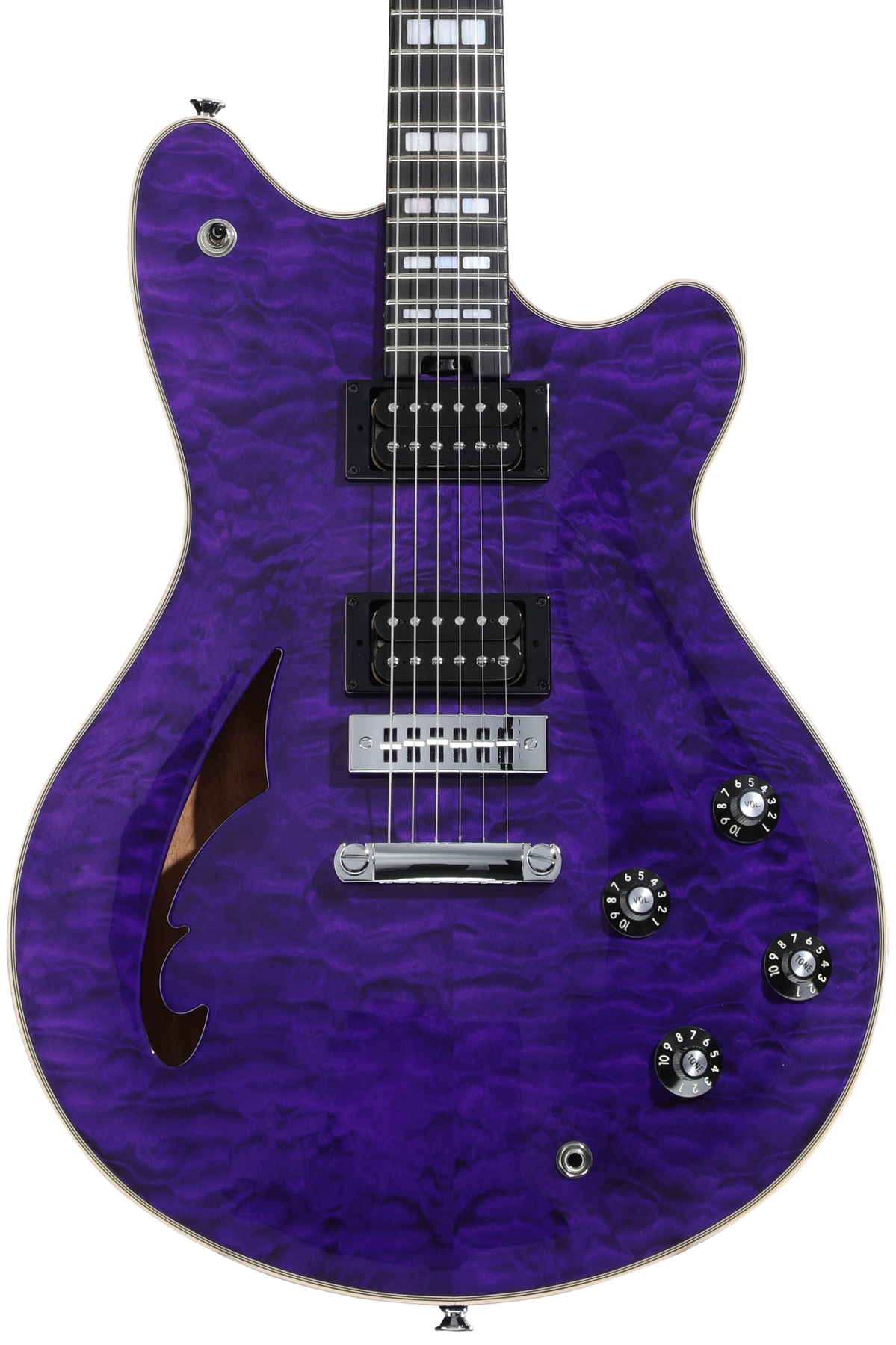 EVH SA-126 Special Quilted Maple Semi-hollowbody Electric Guitar