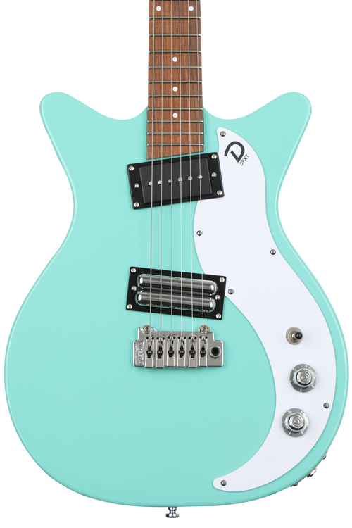 Danelectro 59XT Electric Guitar - Dark Aqua | Sweetwater