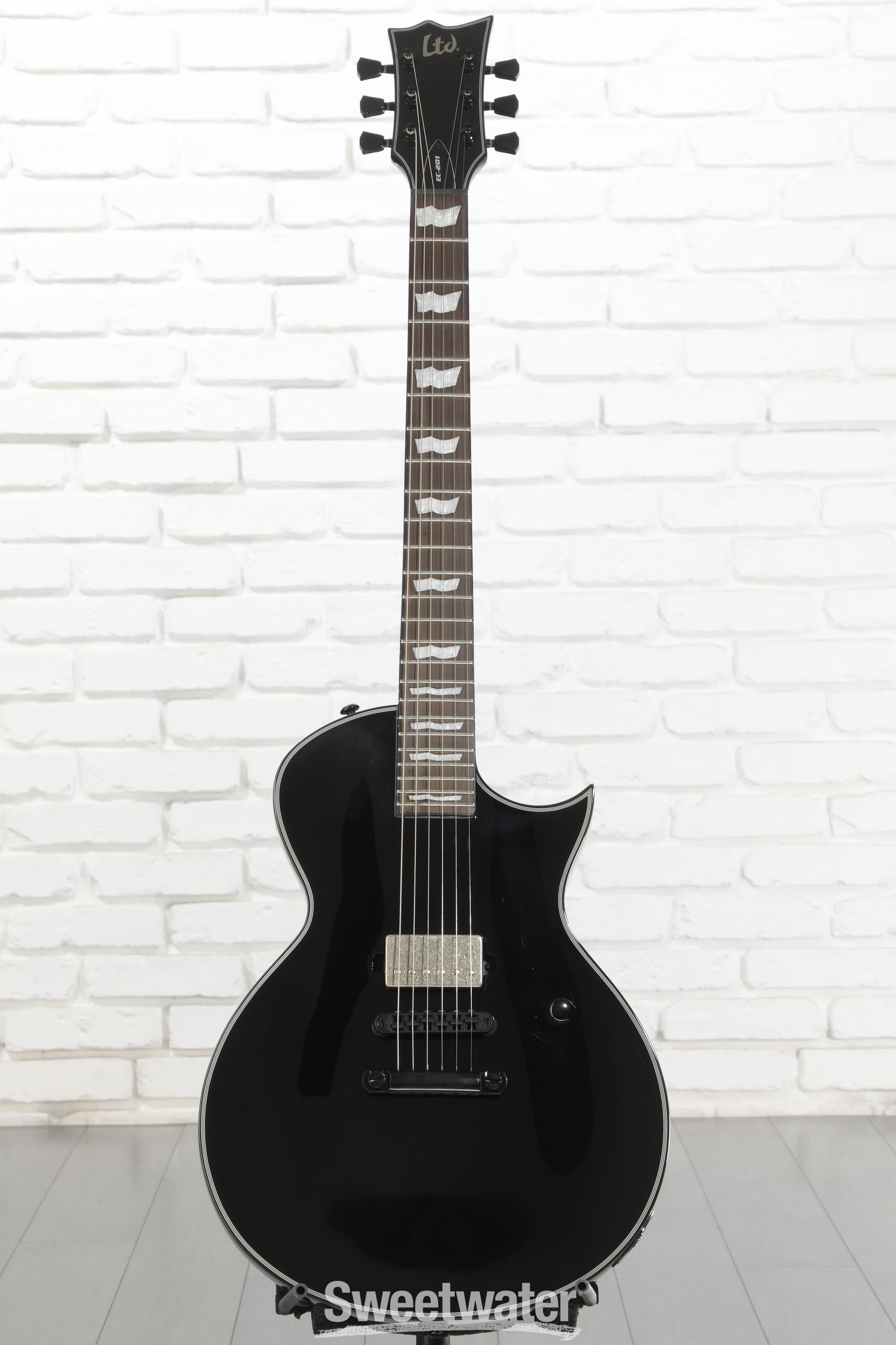 LTD　ECー201　Black Stain　ソフトケース付 ESP LTD EC-201 Electric Guitar - Black | Sweetwater