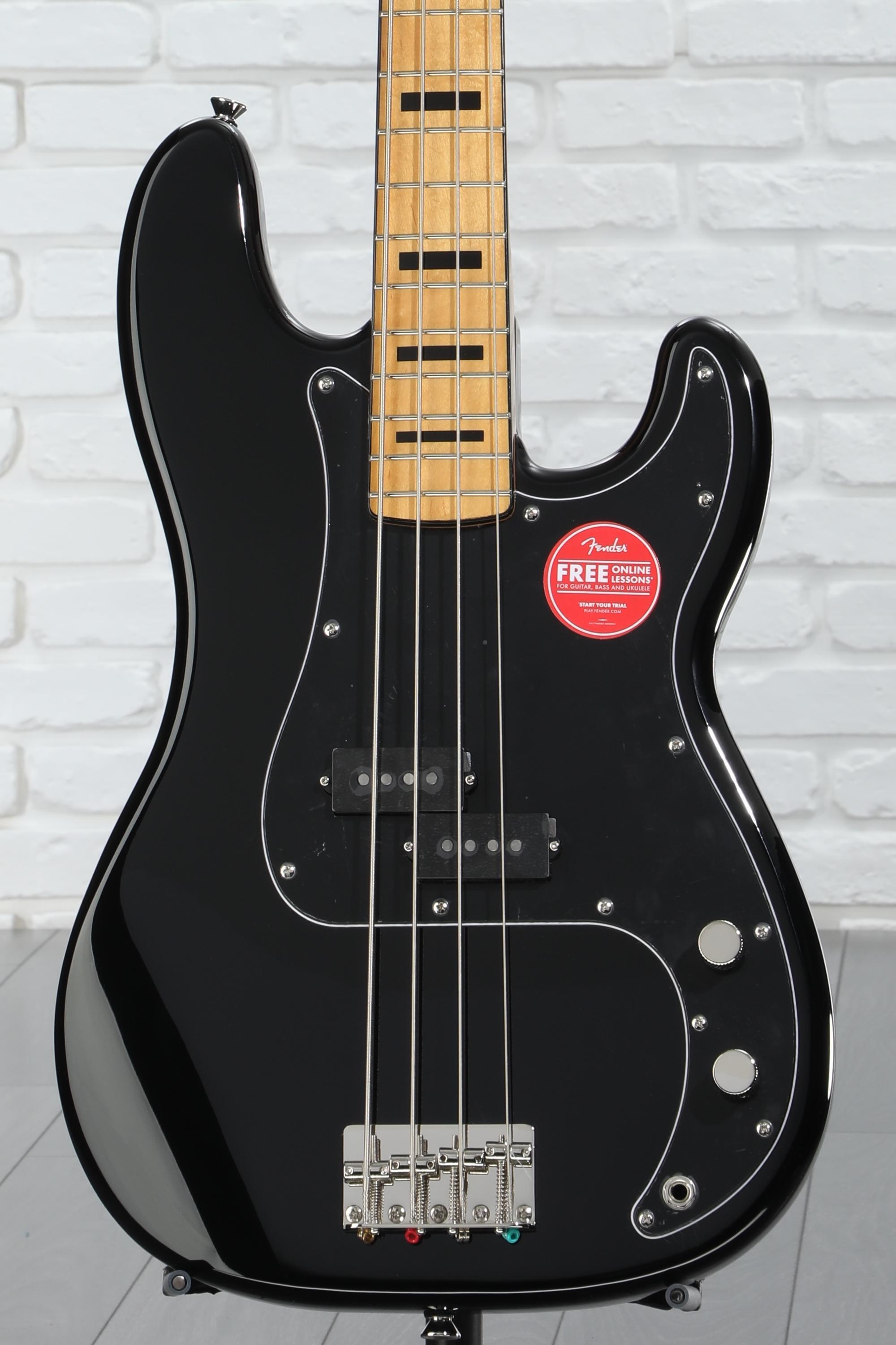 Squier Classic Vibe '70s Precision Bass - Black | Sweetwater