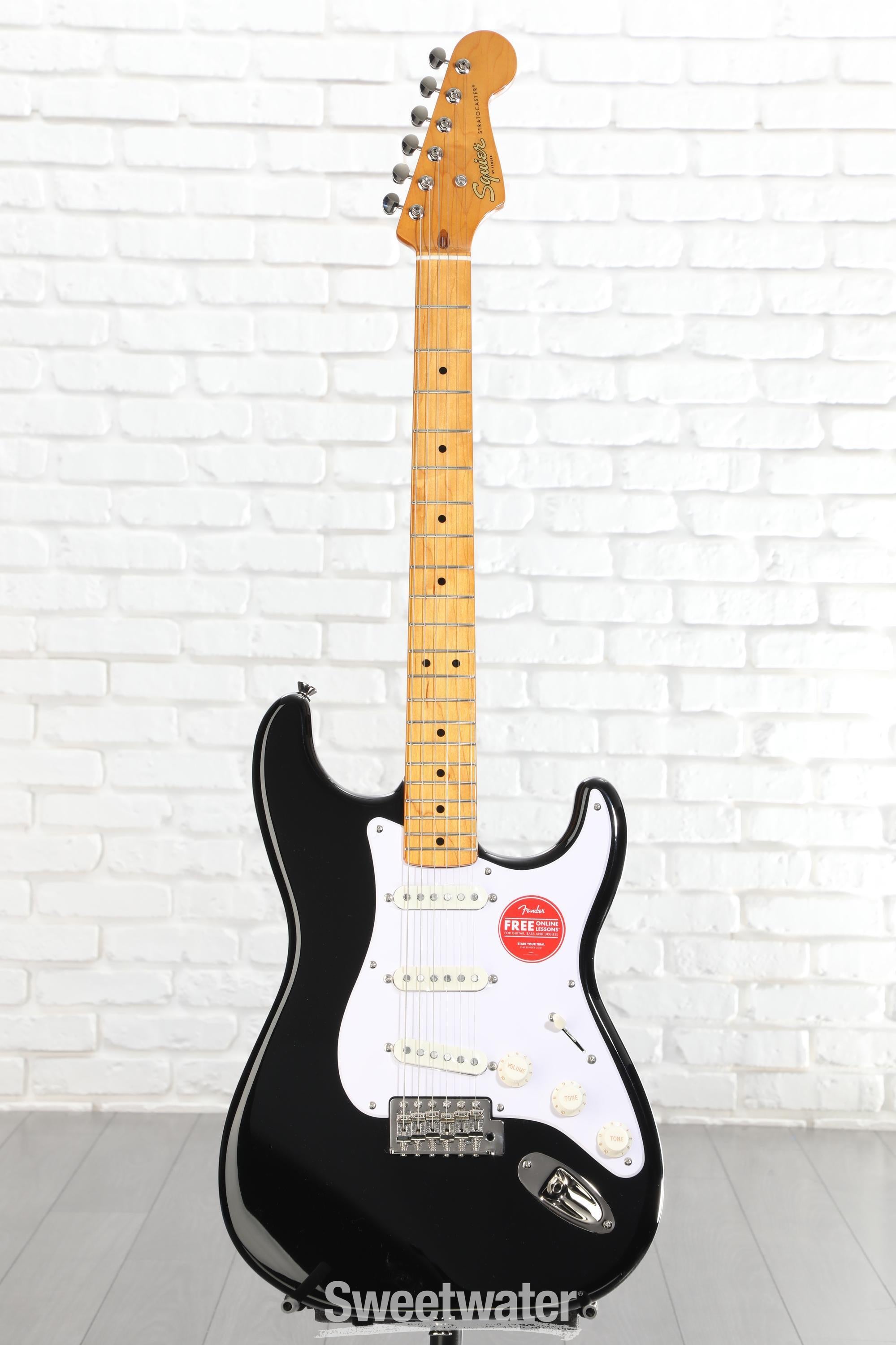 Squier Classic Vibe '50s Stratocaster - Black | Sweetwater