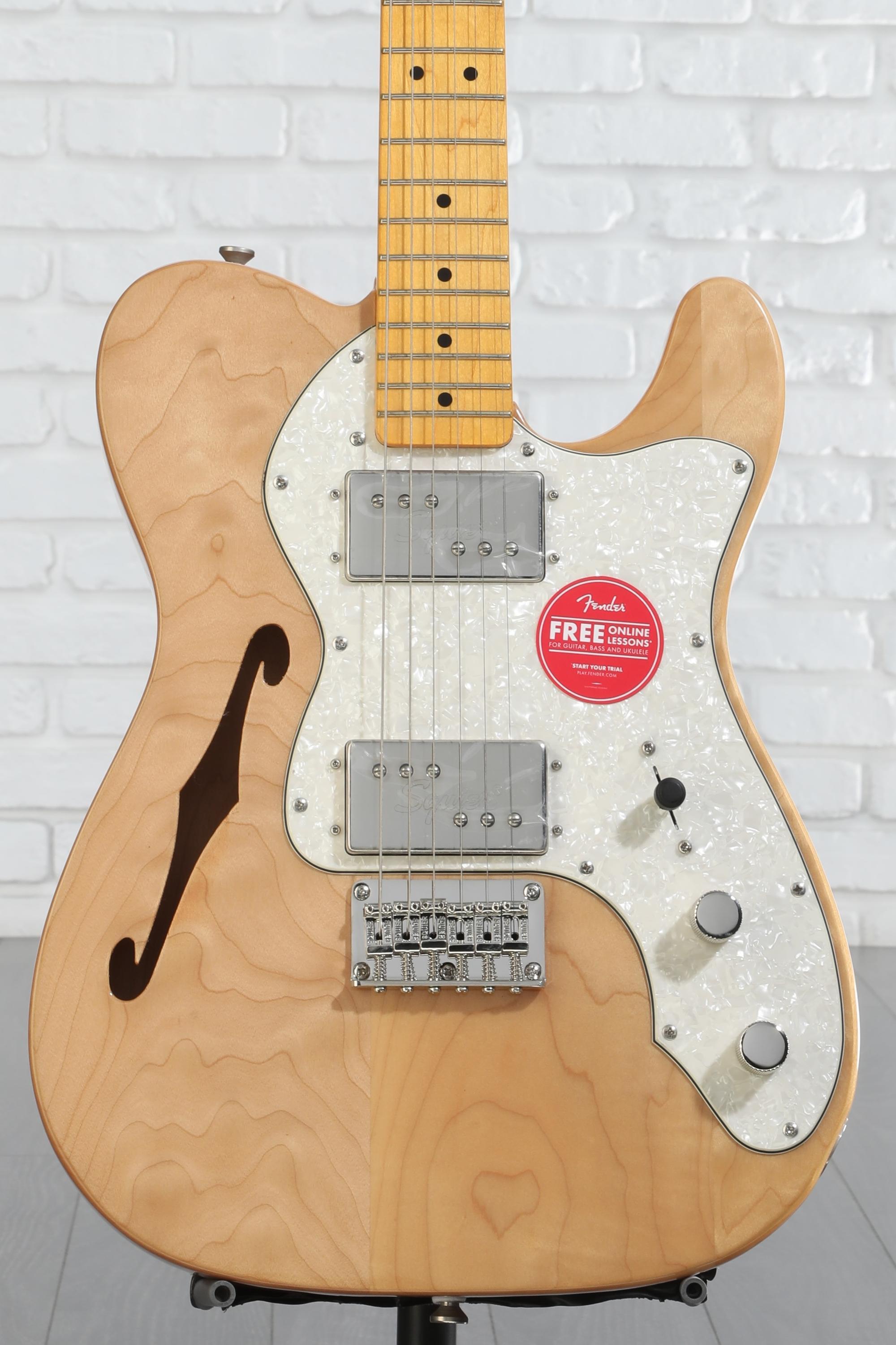 Squier Classic Vibe '70s Telecaster Thinline - Natural