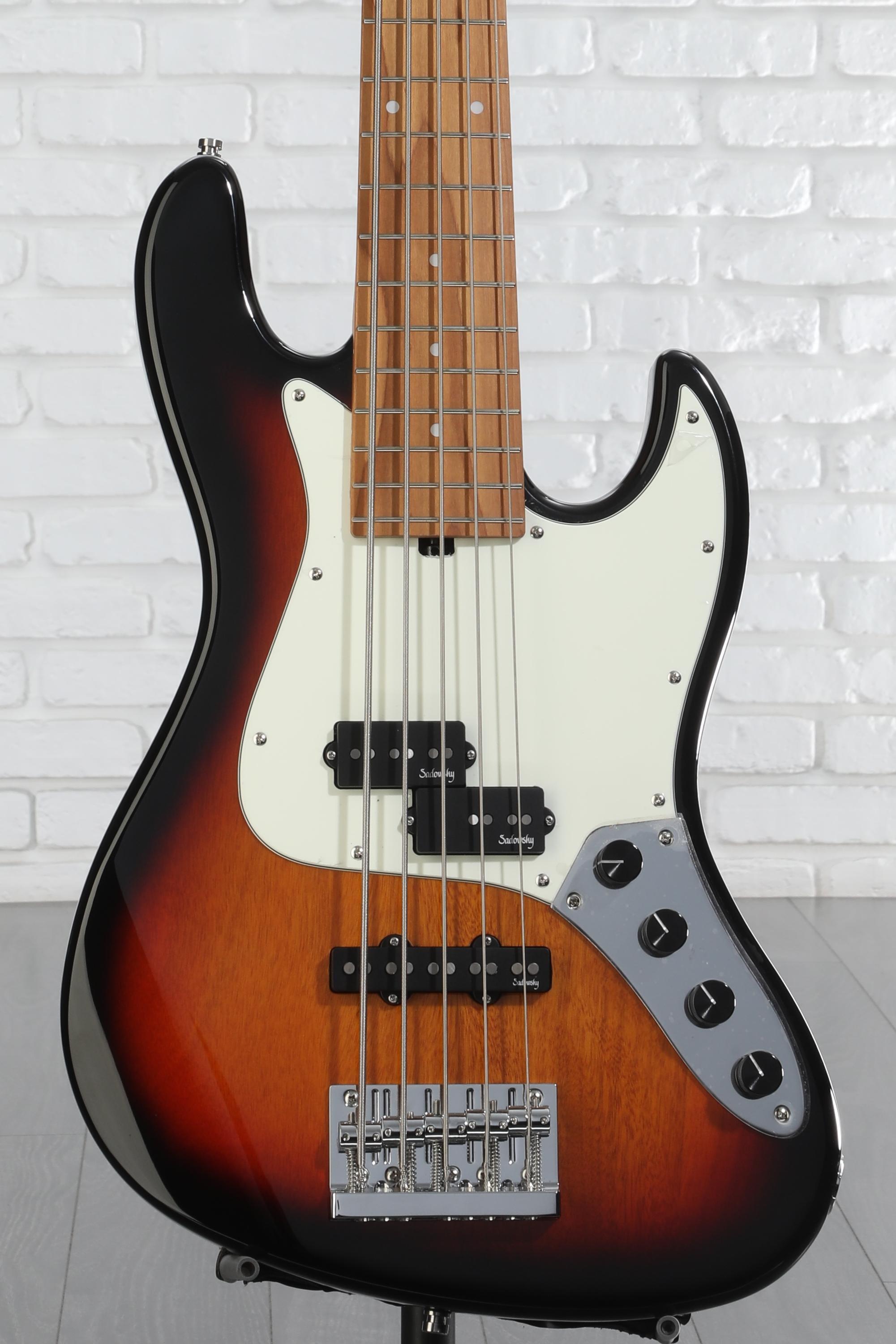 Sadowsky MetroExpress 21-fret Hybrid PJ 5-string Bass - Tobacco