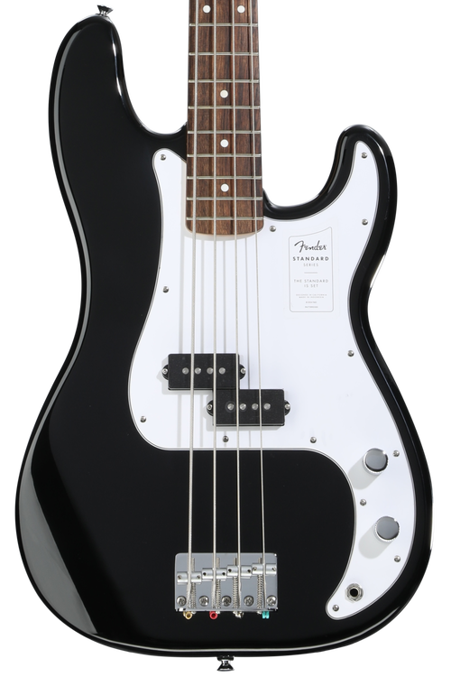 ベース Fender Standard Precision Bass Fender Standard Precision Bass - Black, Laurel Fingerboard