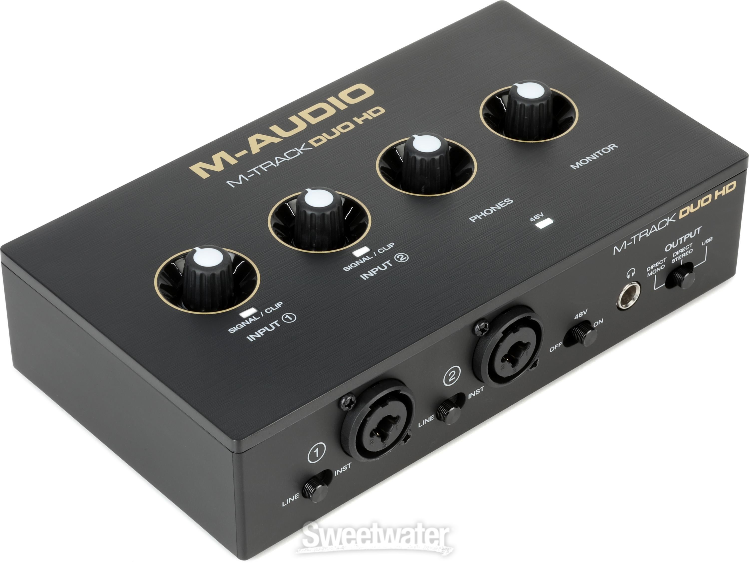 【新品・未開封】M-AUDIO M-TRACK DUO M-Audio M-Track Duo 2-Channel USB Interface for sale online