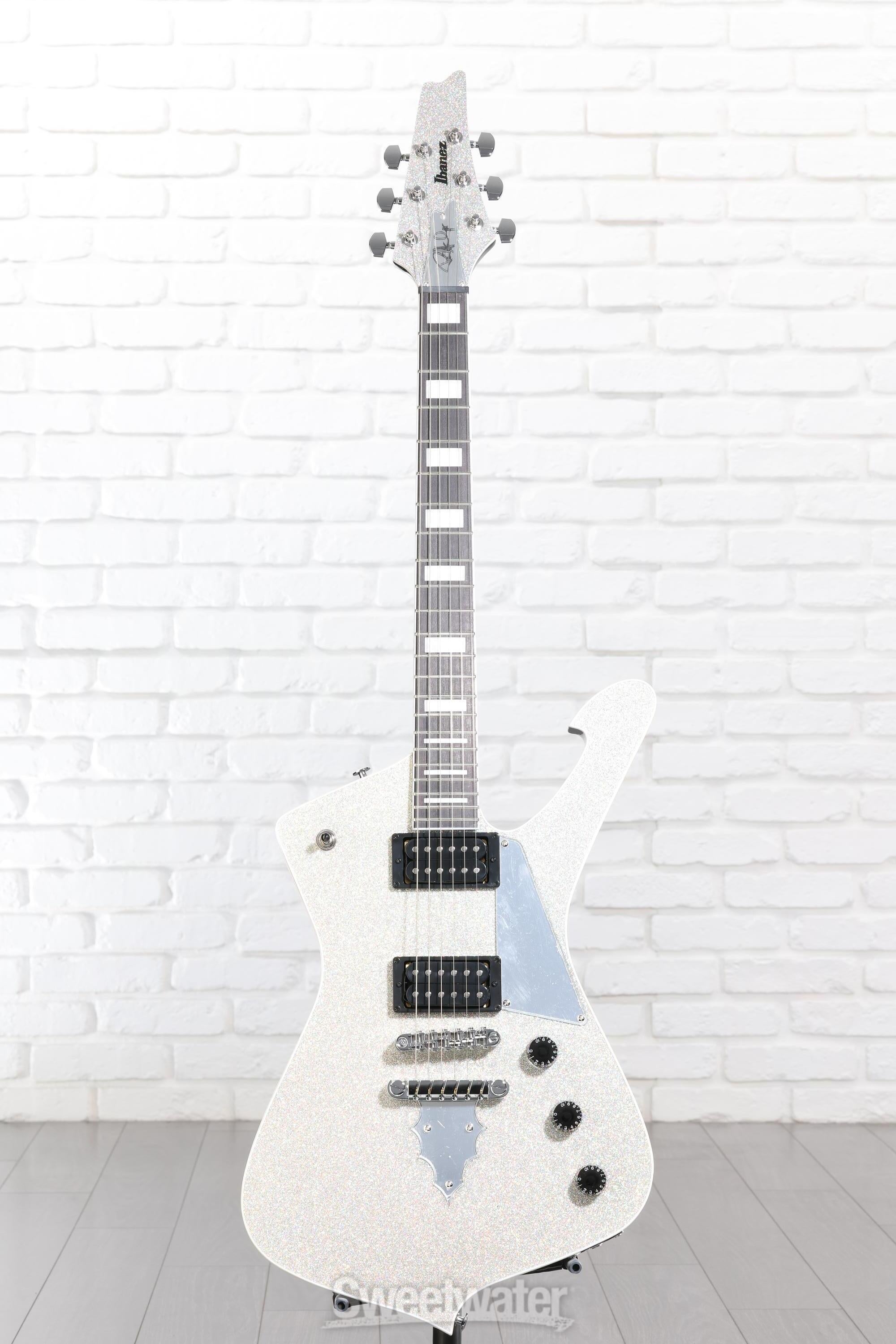 Ibanez Paul Stanley Signature PS60 - Silver Sparkle | Sweetwater