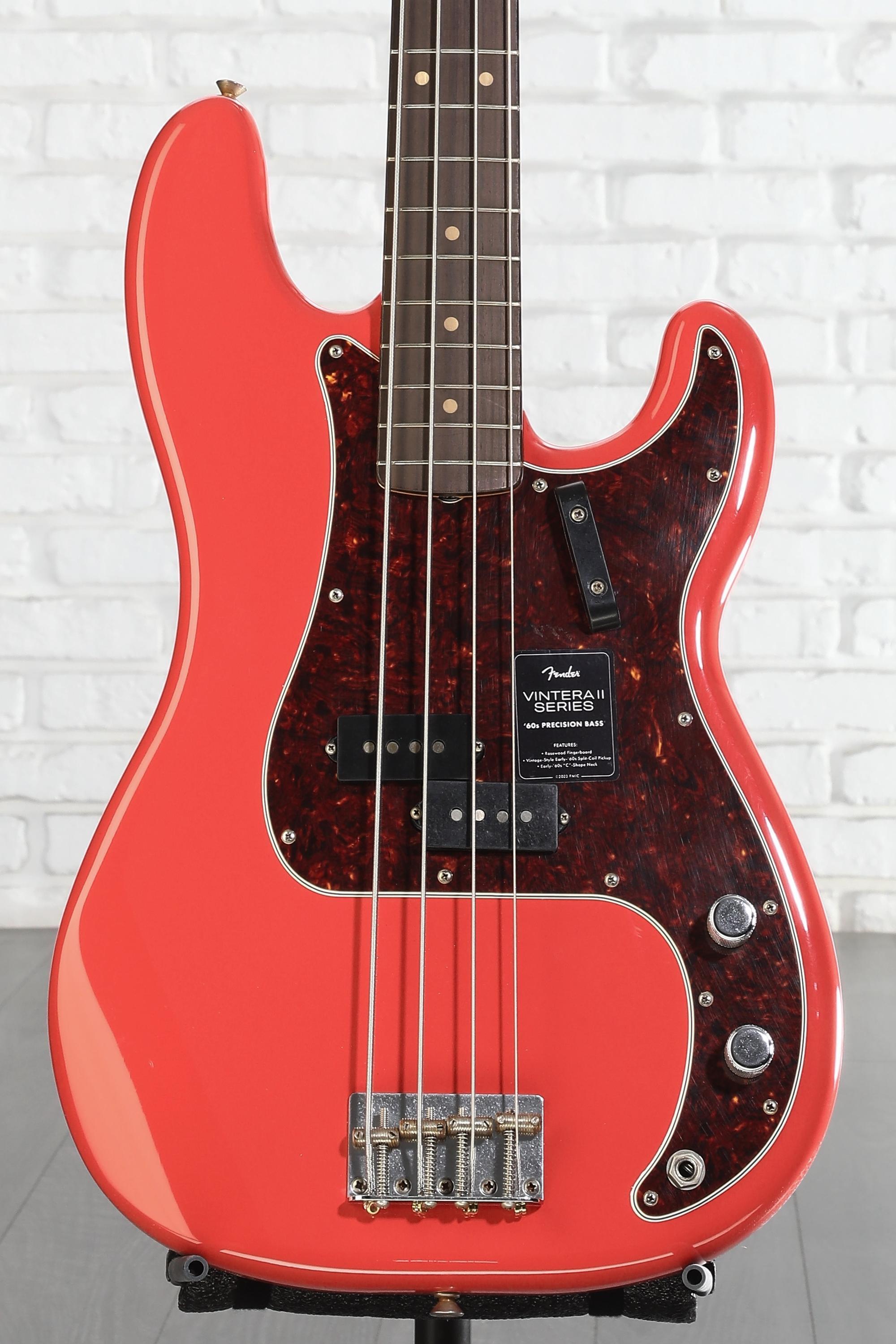 Fender Limited Vintera II Road Worn '60s Precision Bass - Fiesta