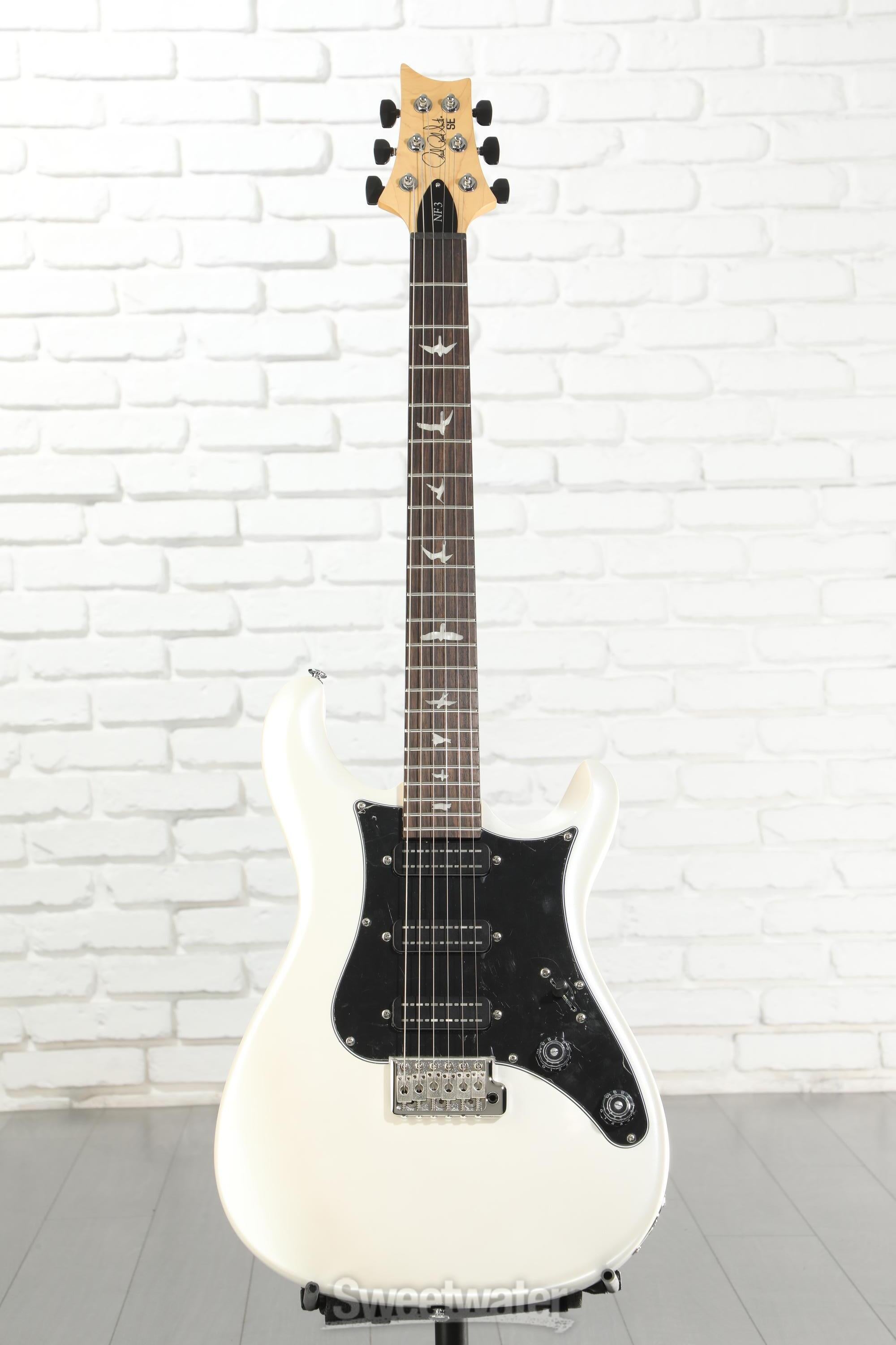 PRS SE NF3 Electric Guitar - Pearl White, Rosewood Fingerboard