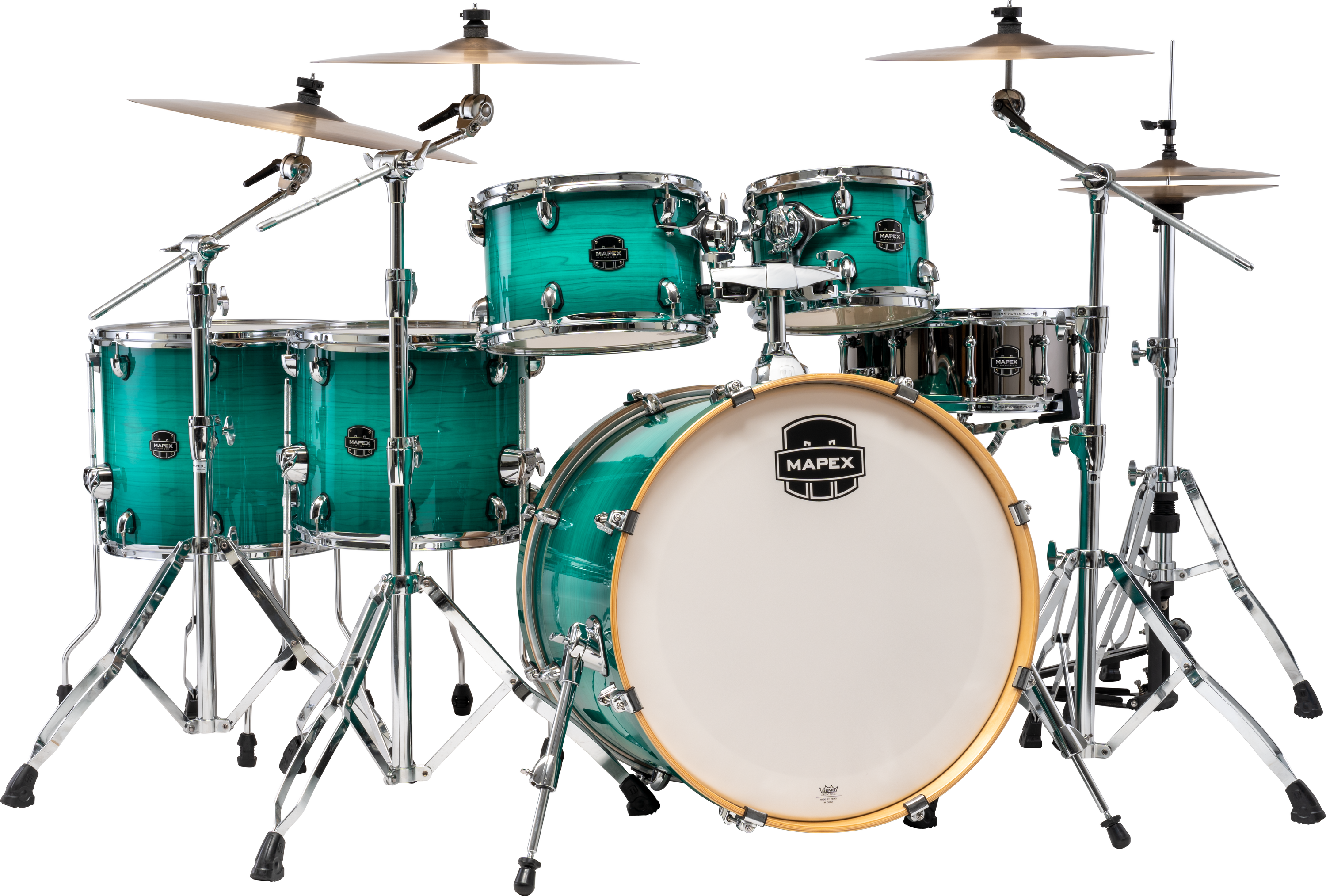 青空☁️ メナードTK4点セット Mapex Armory AR628SFU 6-piece Studioease Fast Tom Shell Pack