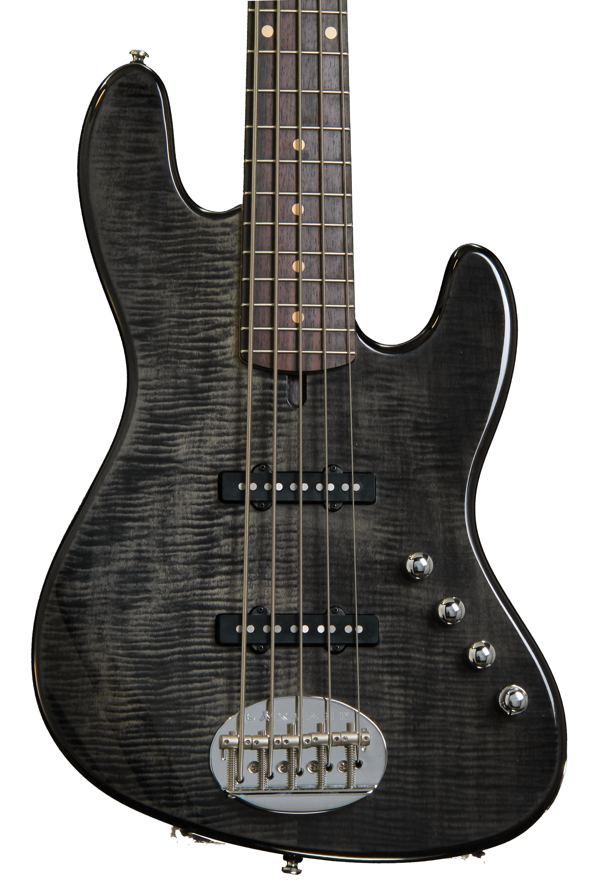Lakland Skyline 55-AJ Dent and Scratch - Transparent Charcoal