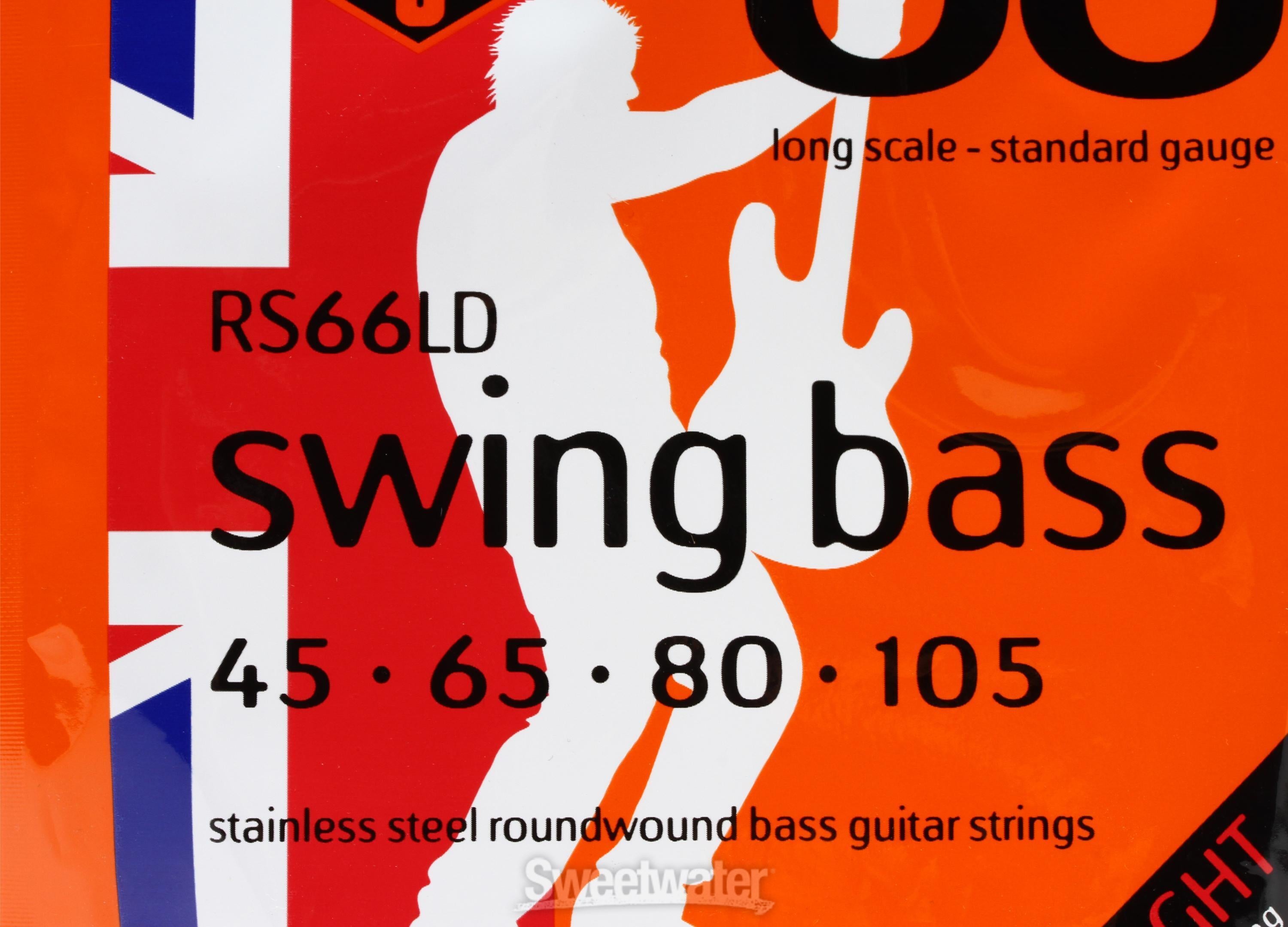 ロトサウンド 5弦ベース弦 1セット RS665LD Swing Bass 66 Standard 5-Strings Set 45-130 LONG  SCALE 5弦エレキベース弦 ROTOSOUND - アクセサリー・パーツ