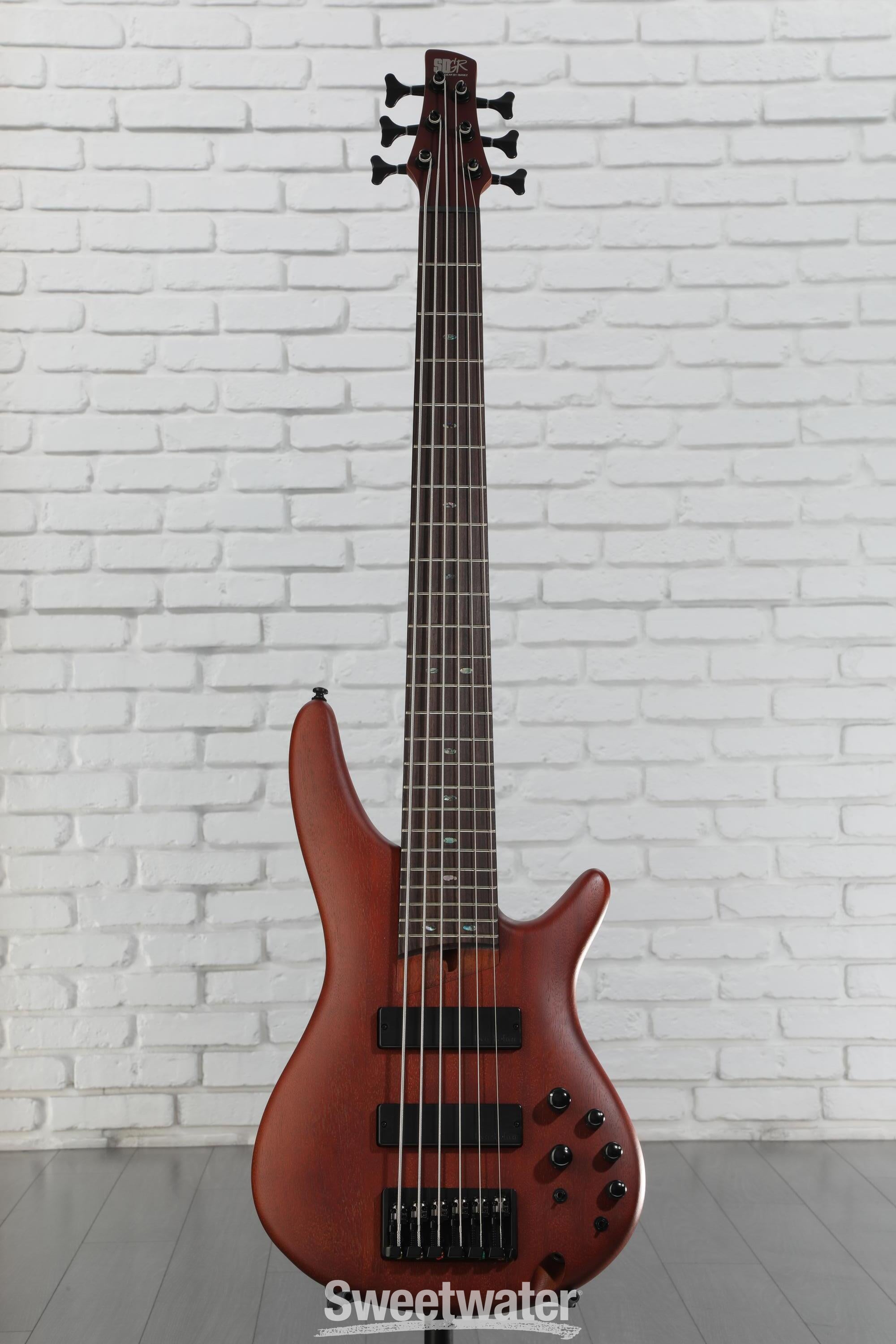Ibanez SR506E Bass Guitar - Brown Mahogany | Sweetwater