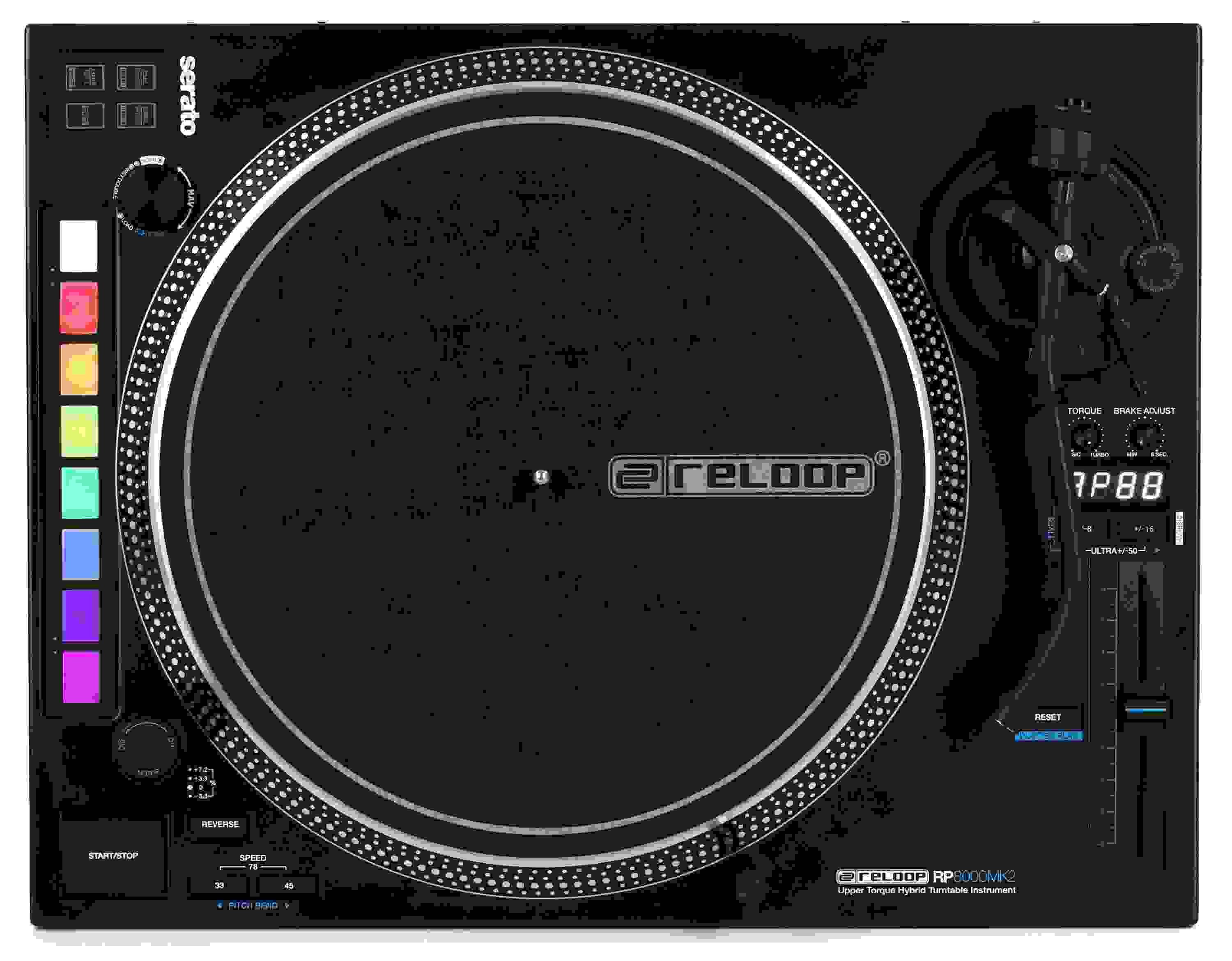 Reloop RP-8000 mkII Serato Compatible Turntable
