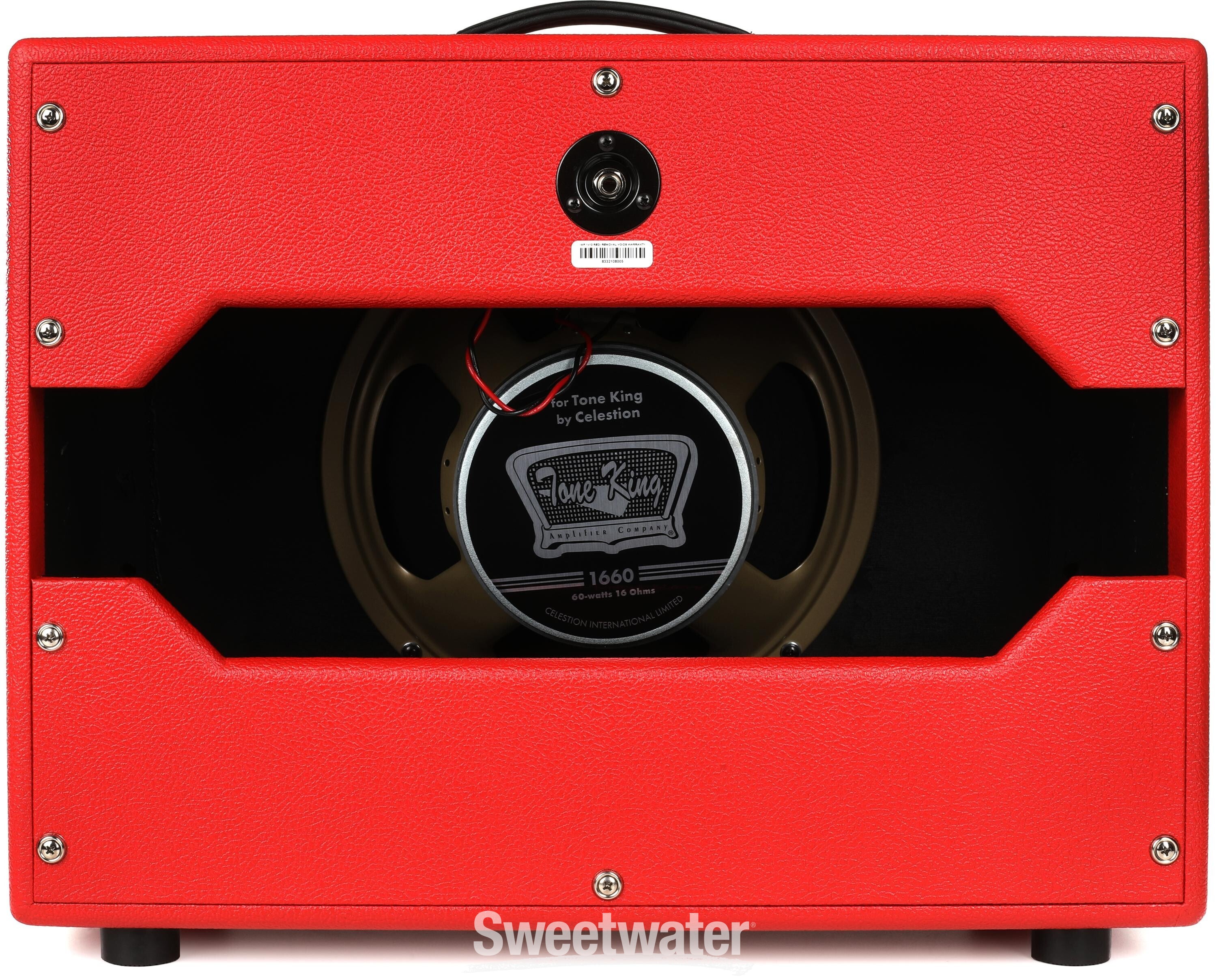 Tone King Imperial 112 Cab 60-watt 1 x 12-inch Open-back Cabinet