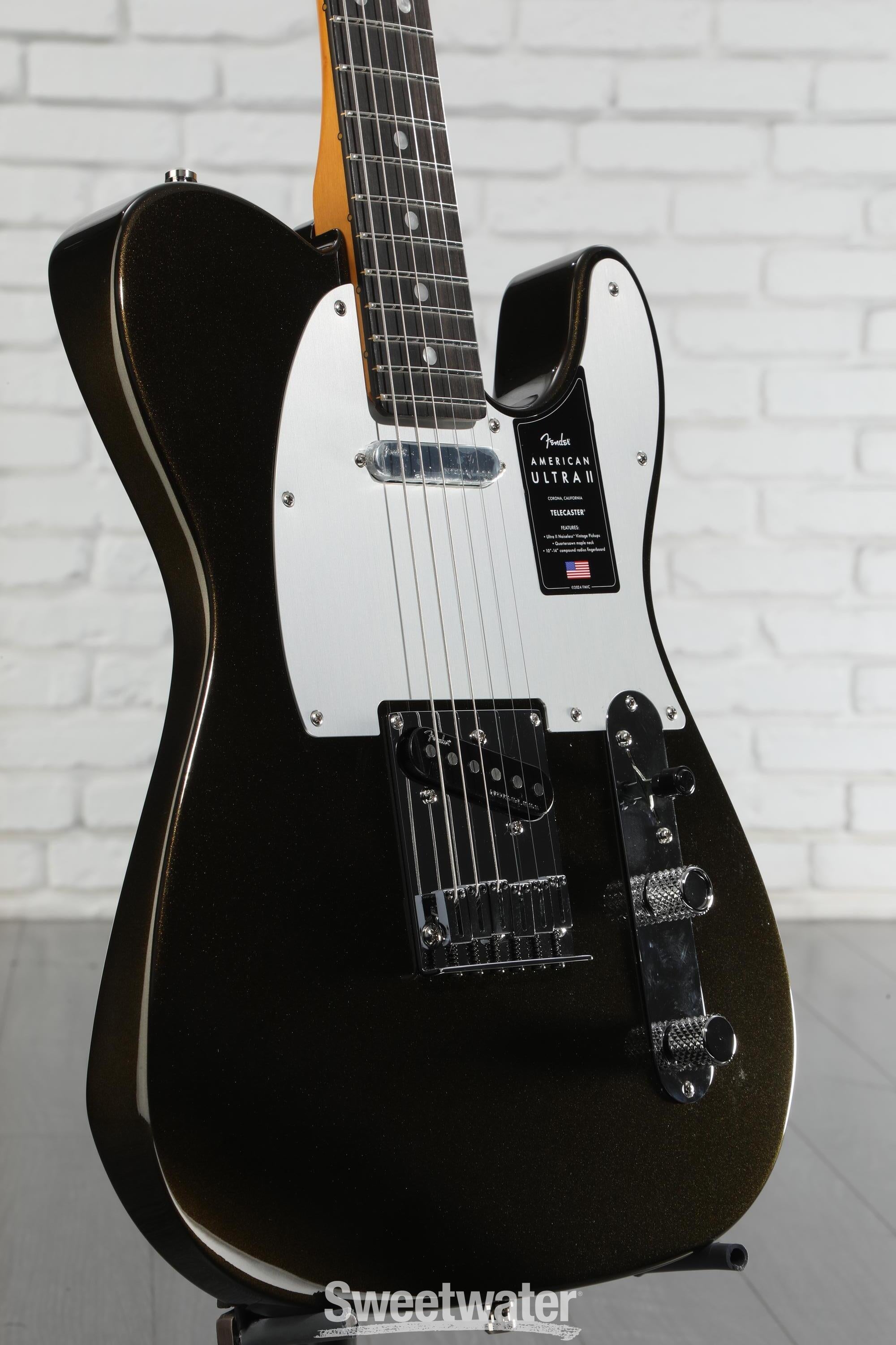 Fender American Ultra II Telecaster Electric Guitar - Texas Tea